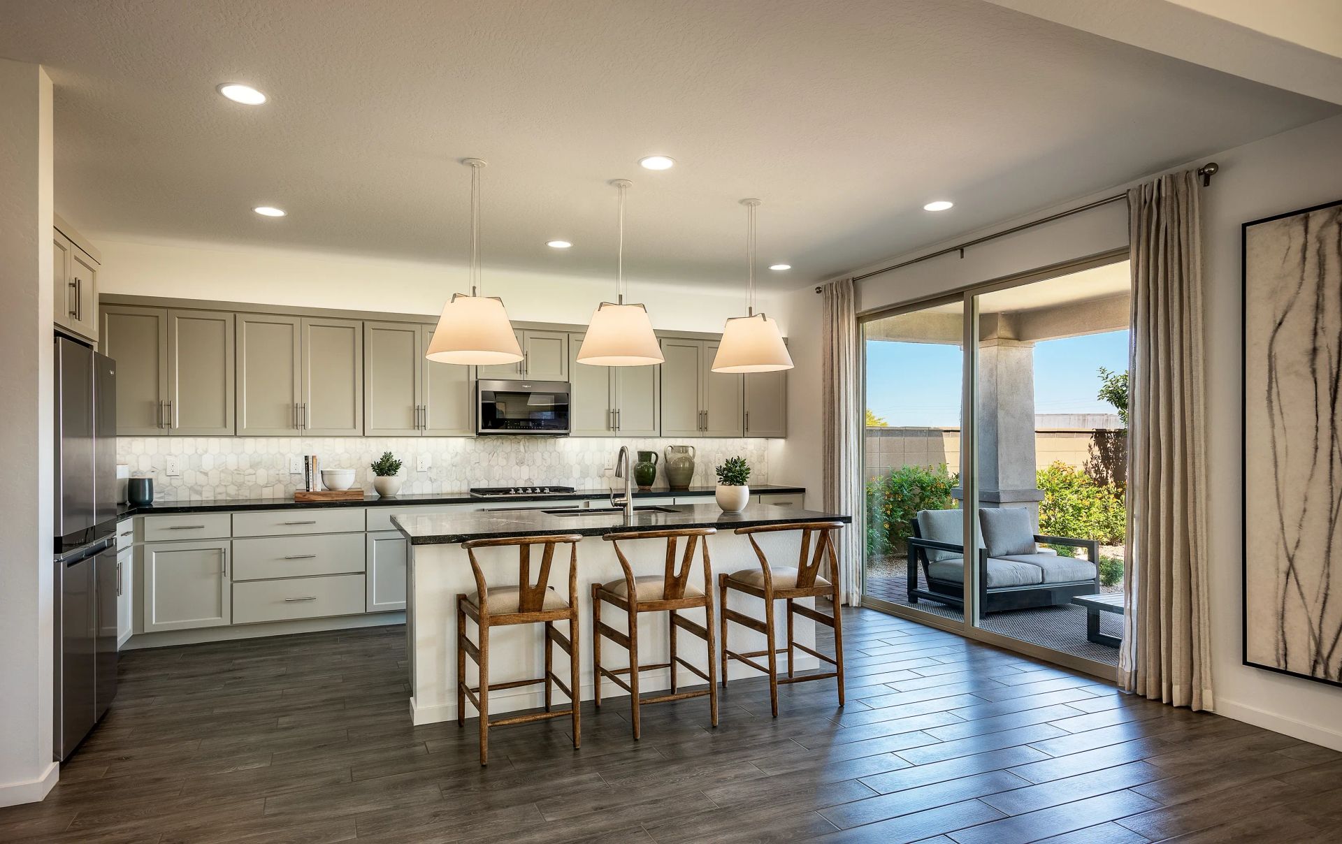 Plan 3524 Model Kitchen
