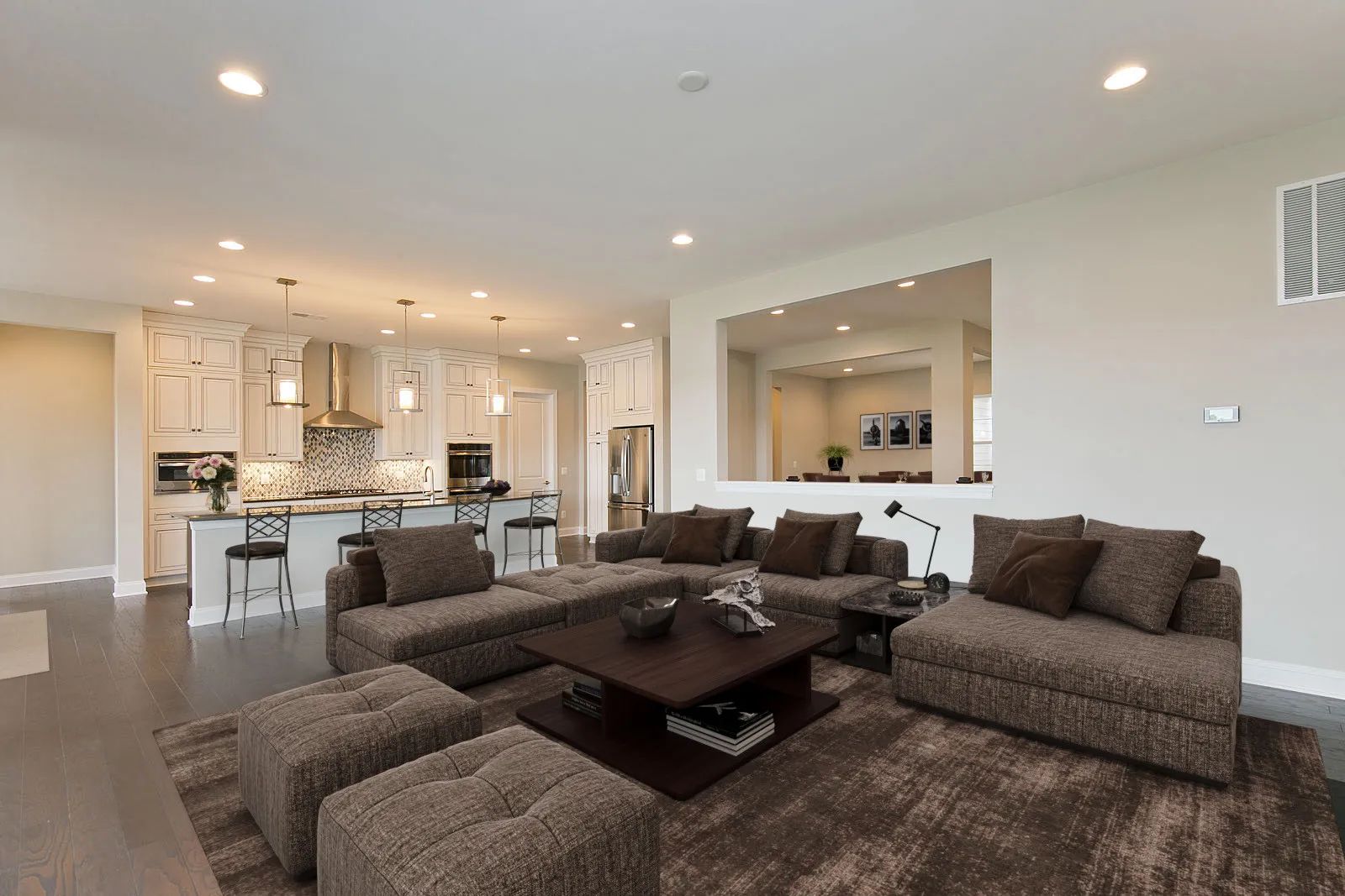 Virtually Staged Great Room