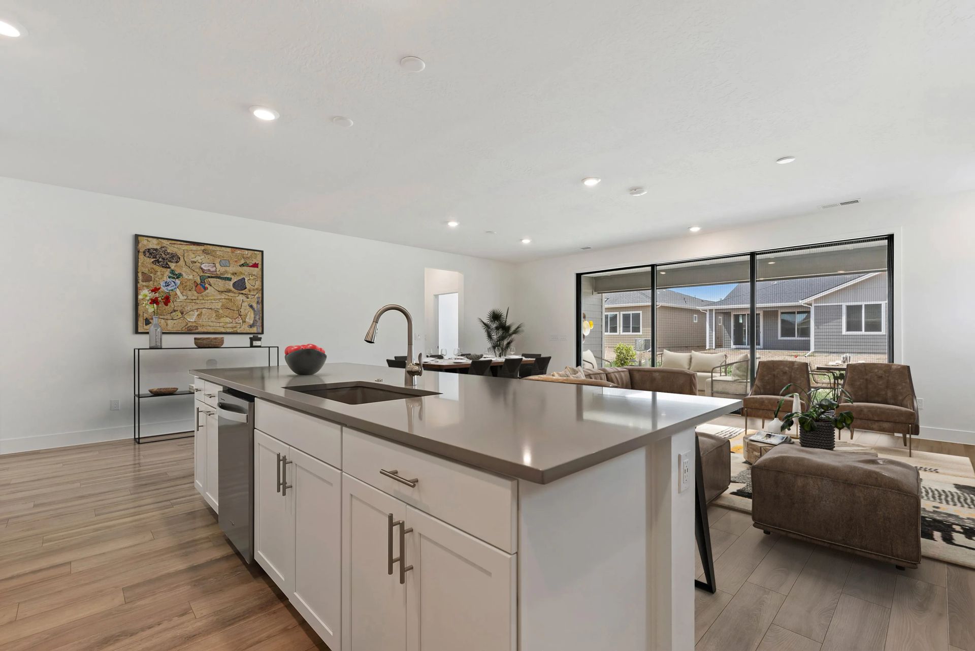 Virtually Staged Kitchen