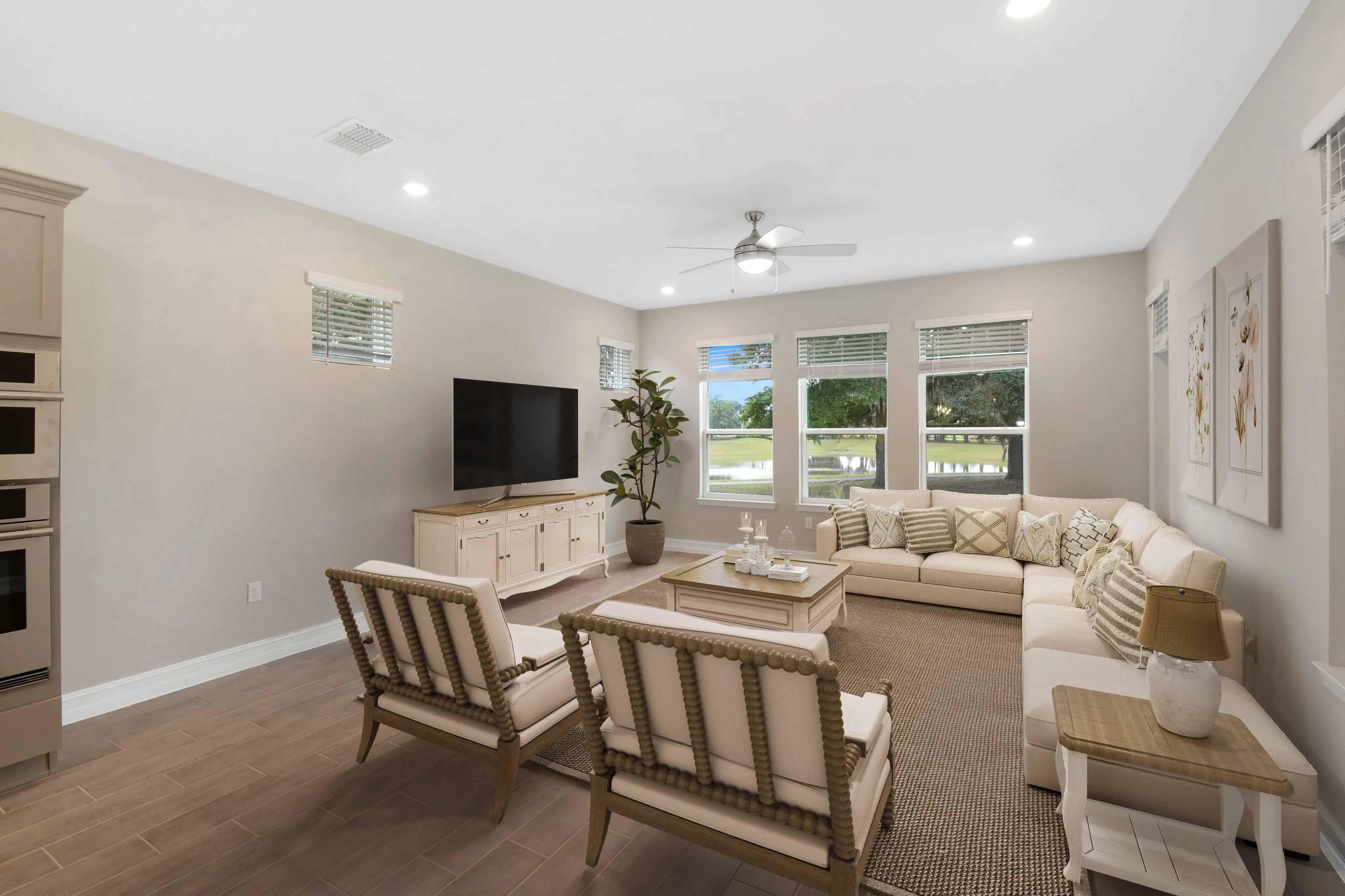 Virtually Staged Great Room
