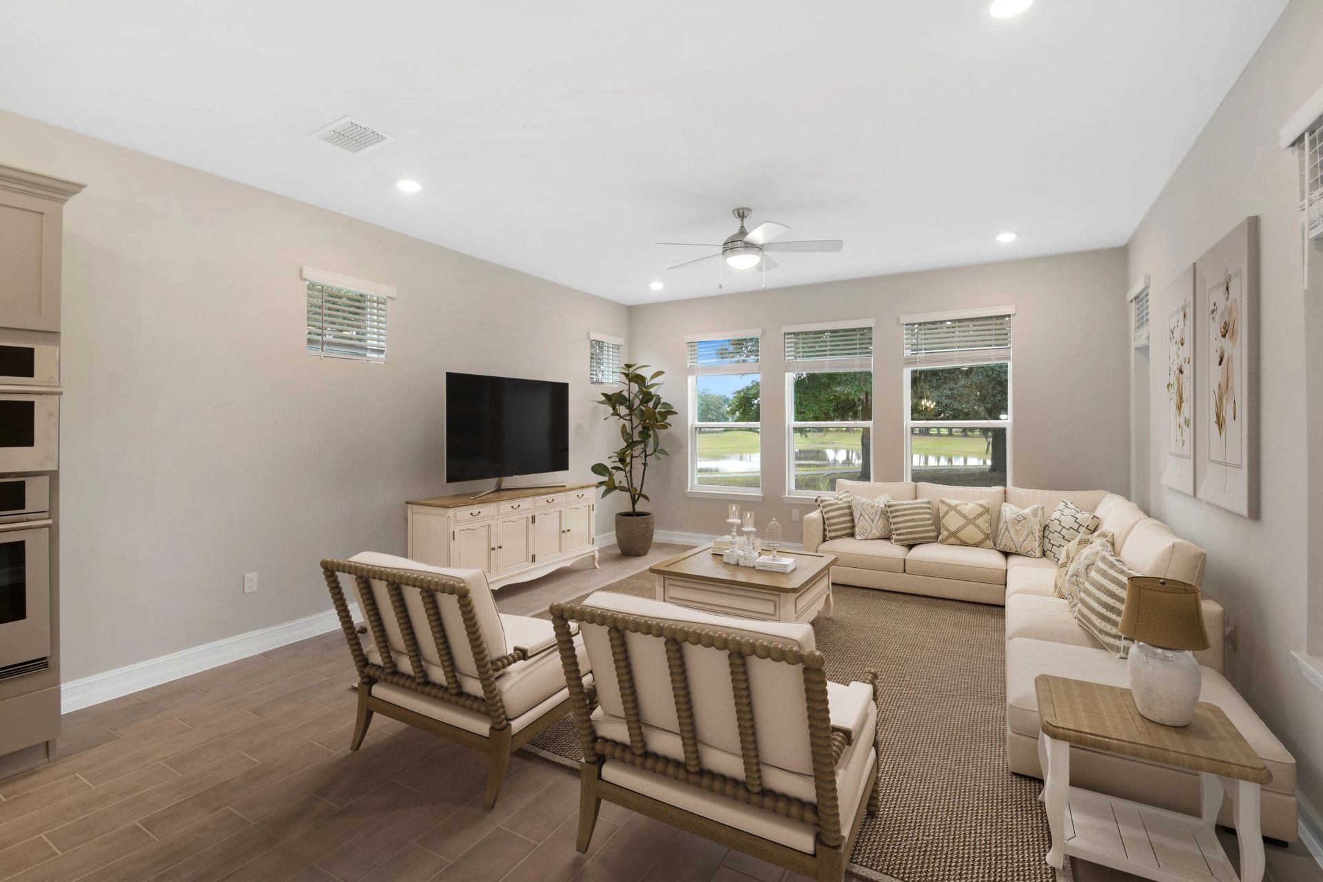 Virtually Staged Great Room
