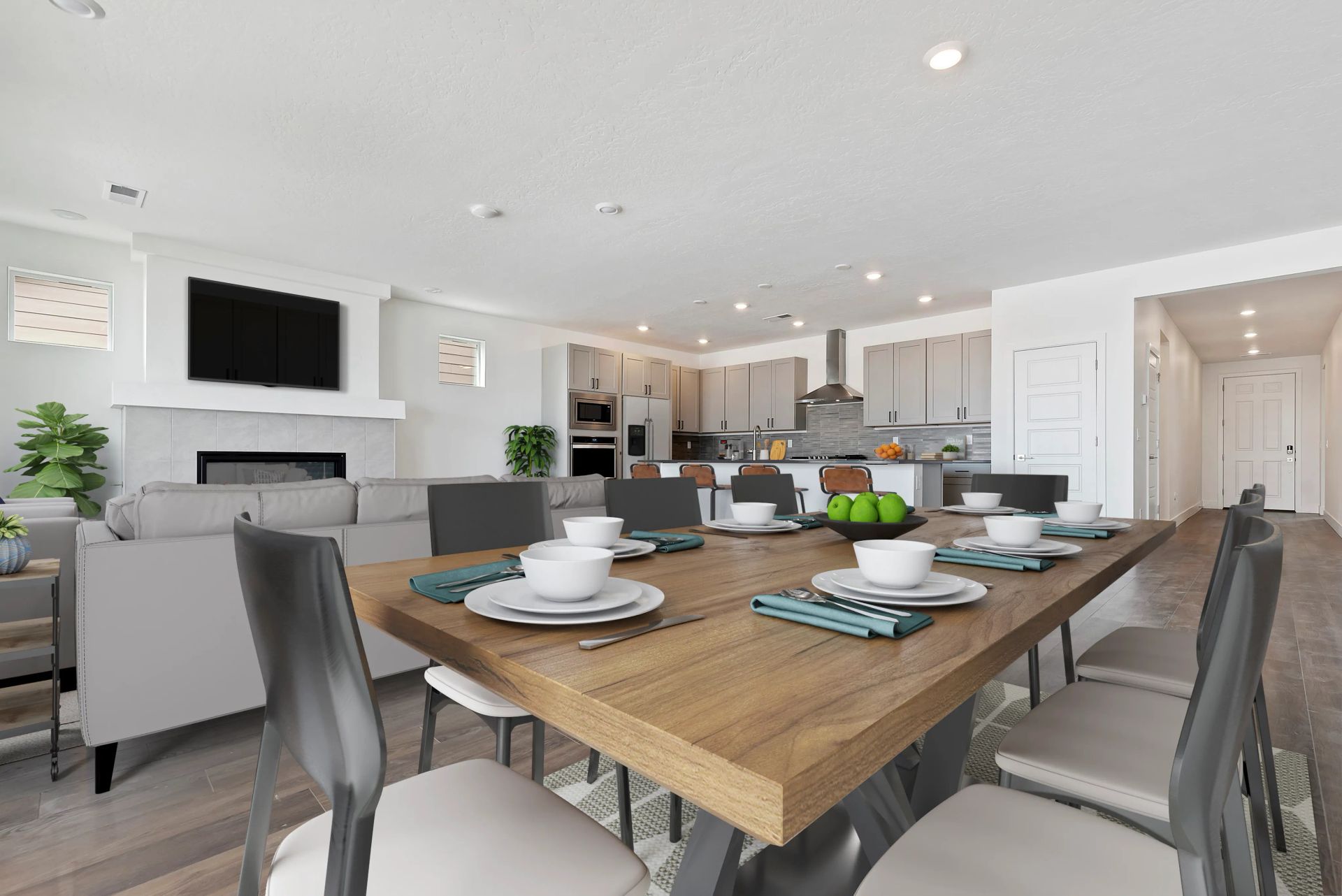 Virtually Staged Dining