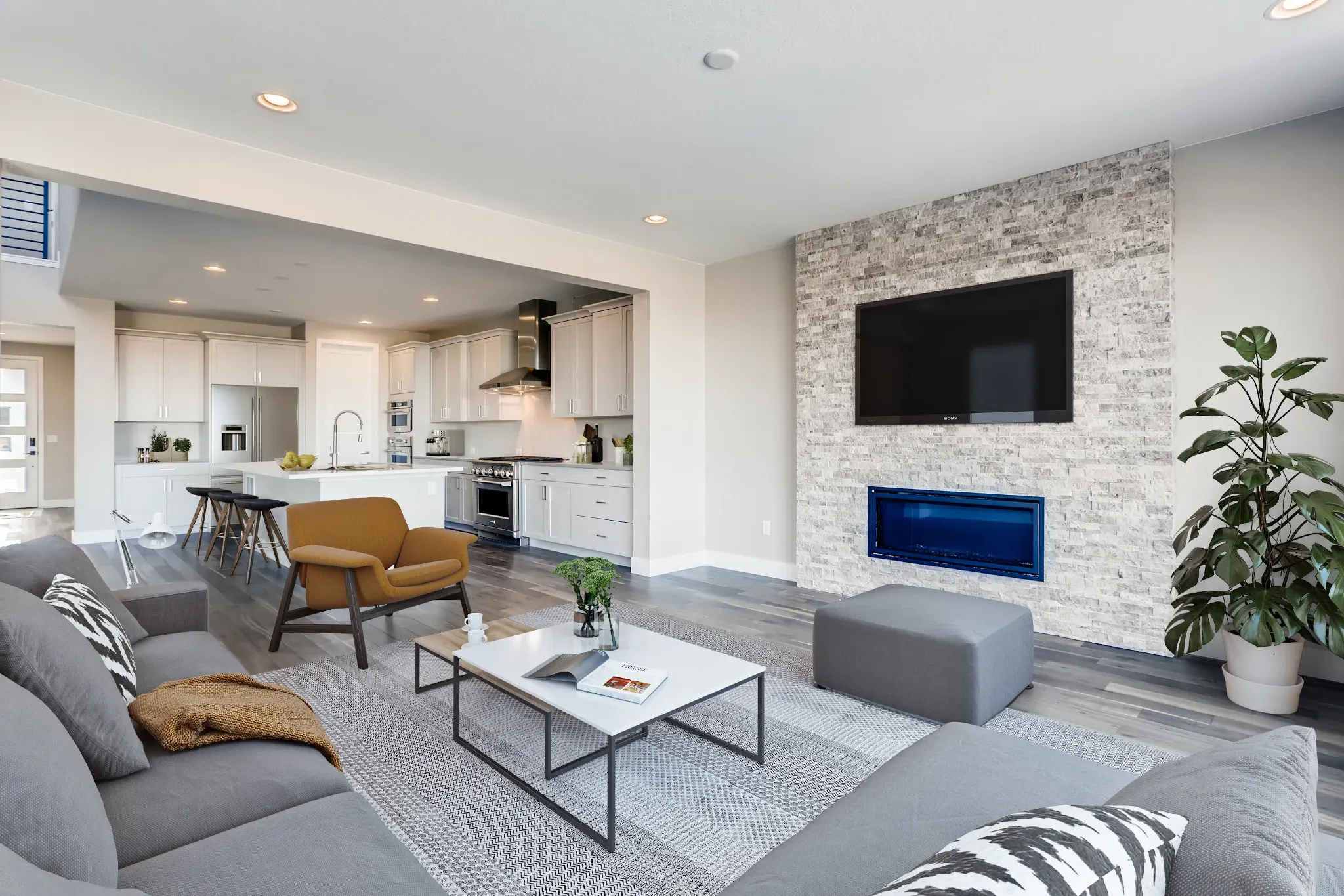 Great Room & Kitchen