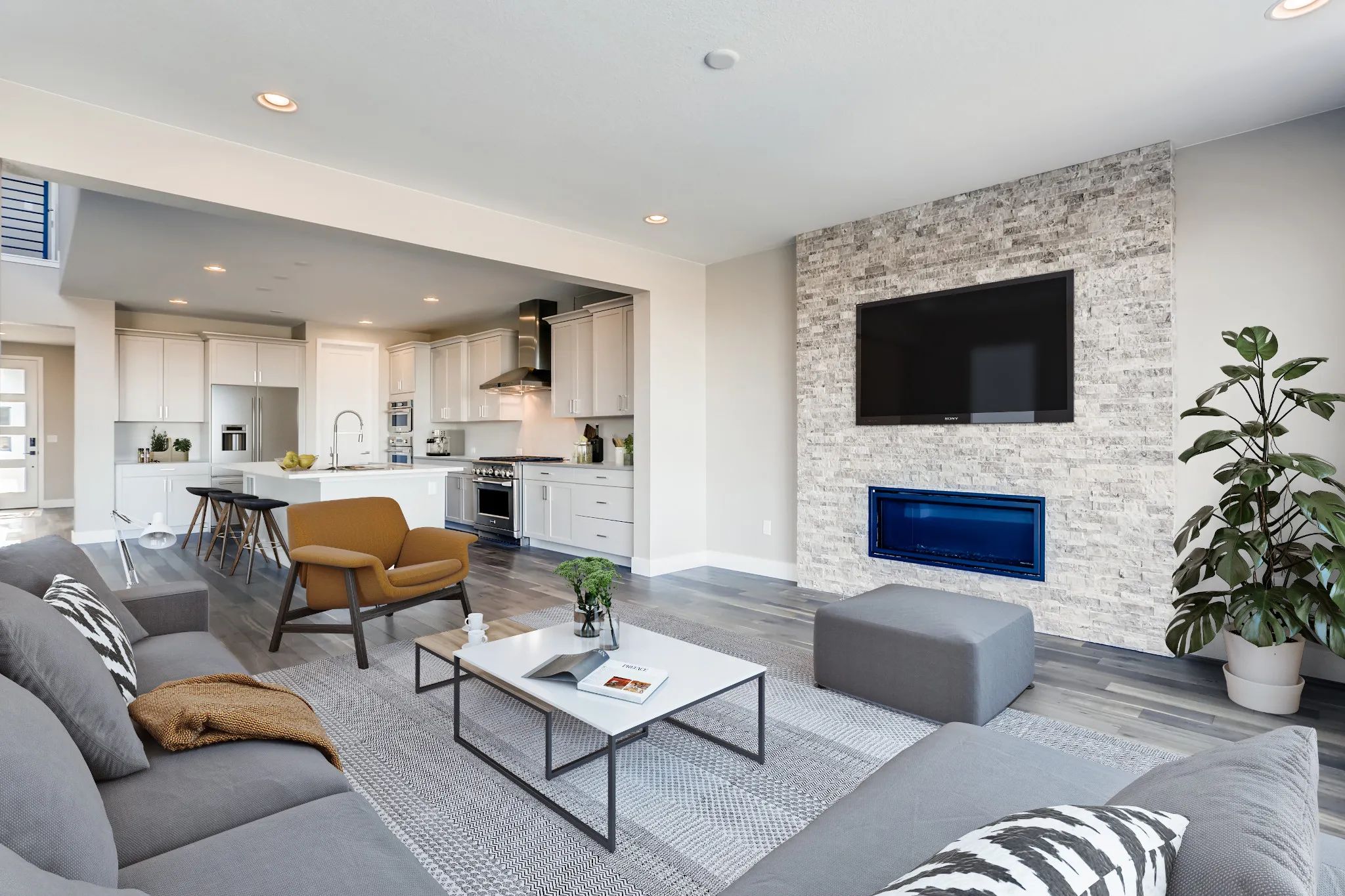 Great Room & Kitchen