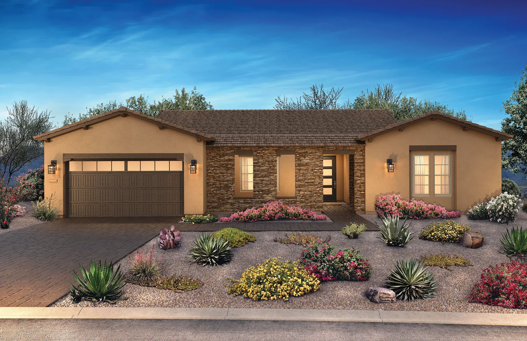 Hacienda Ranch Elevation