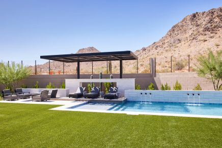 Plan 7524 Model Backyard