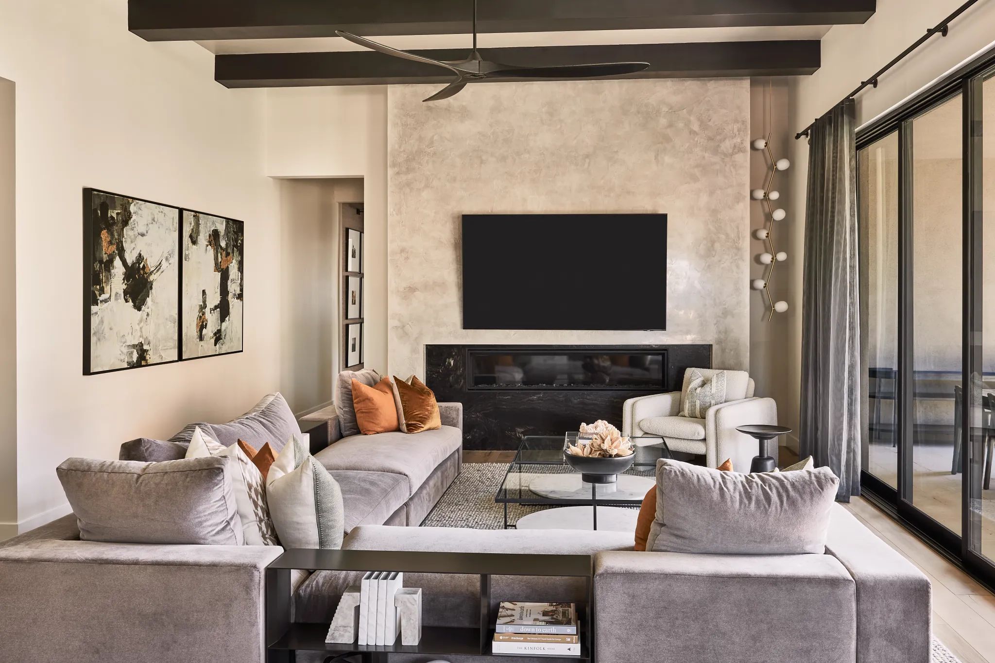 Model Living Area