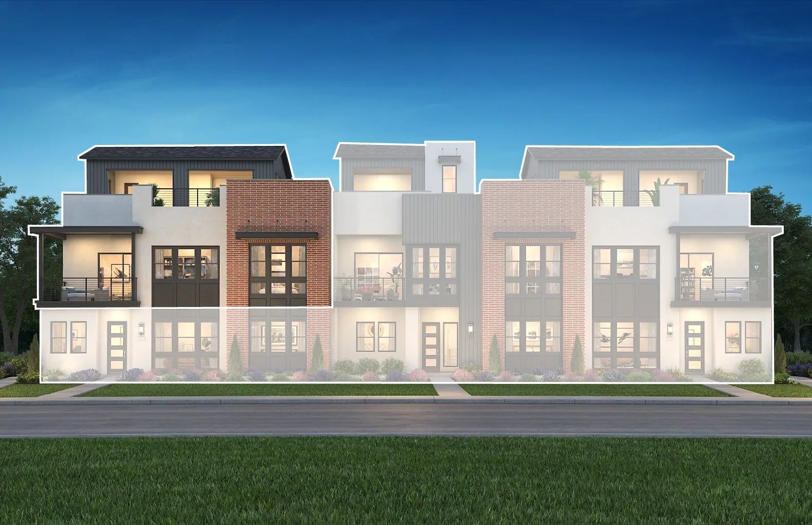 Rooftops at The Dunes Plan 5