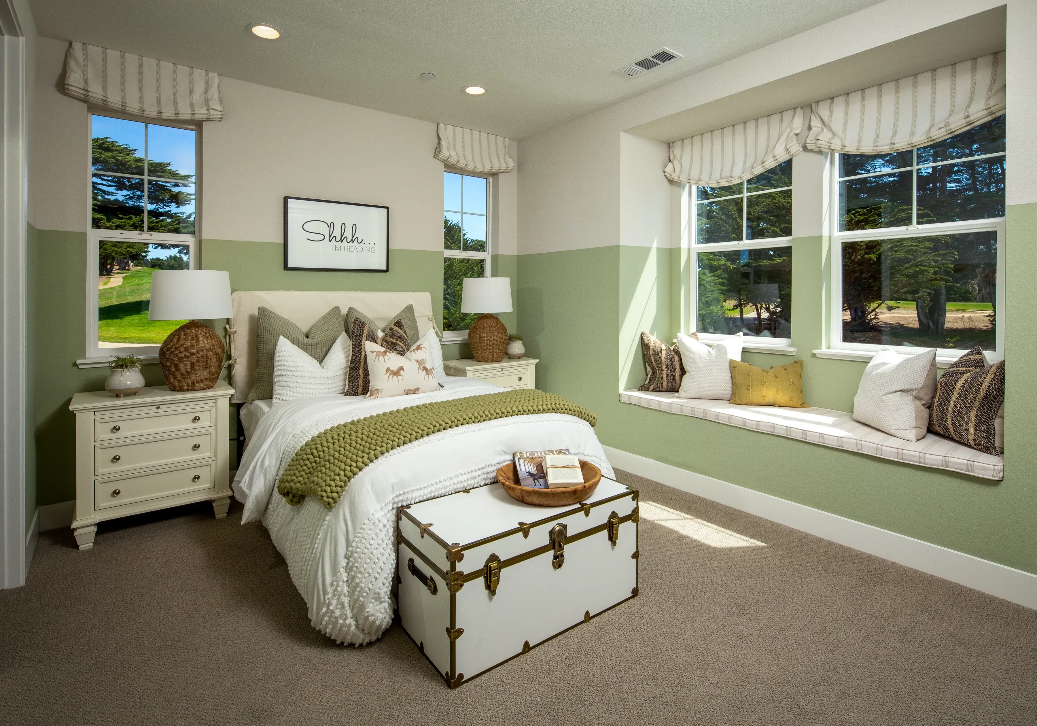 Plan 1 Model Home Bedroom