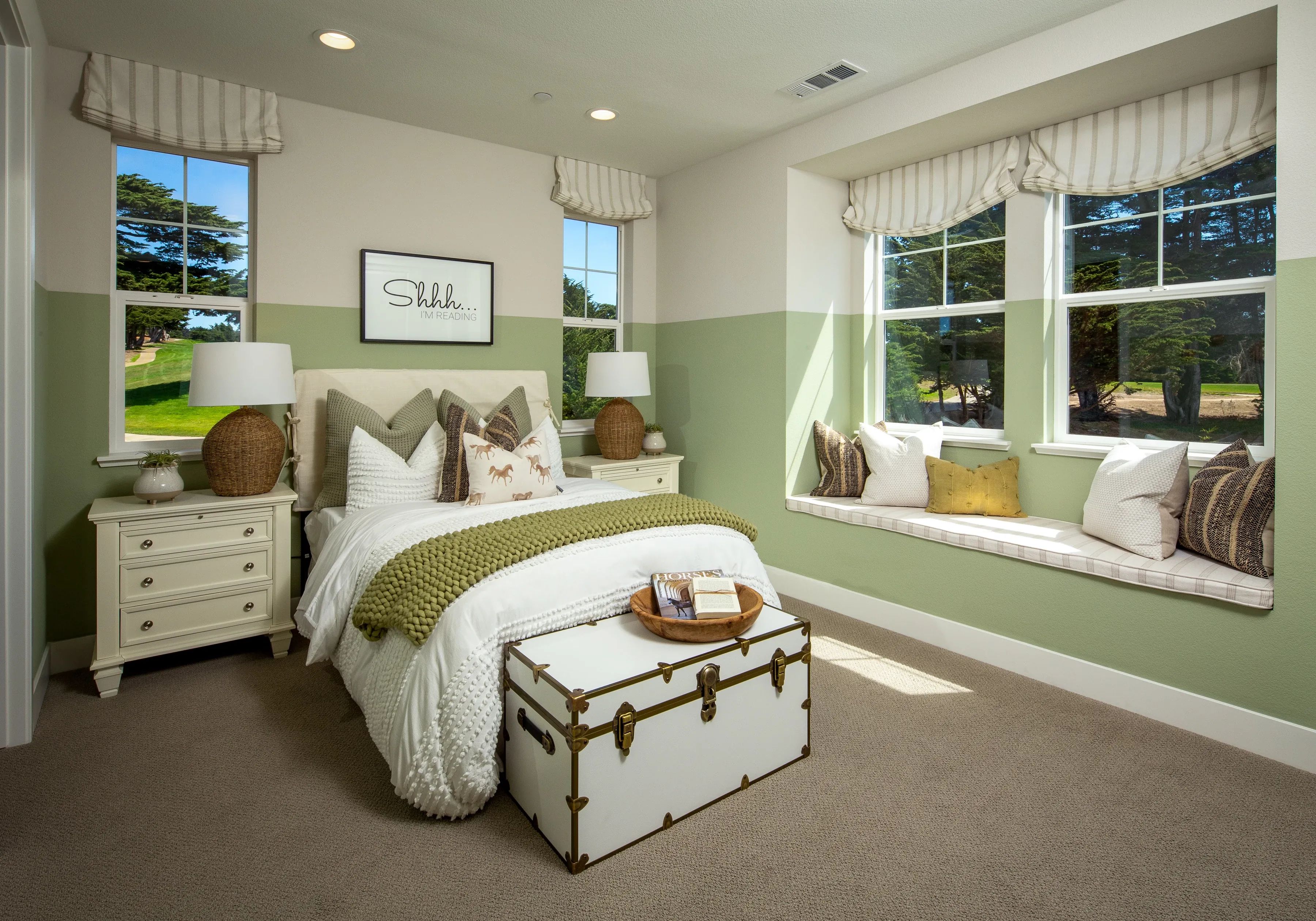 Plan 1 Model Home Bedroom