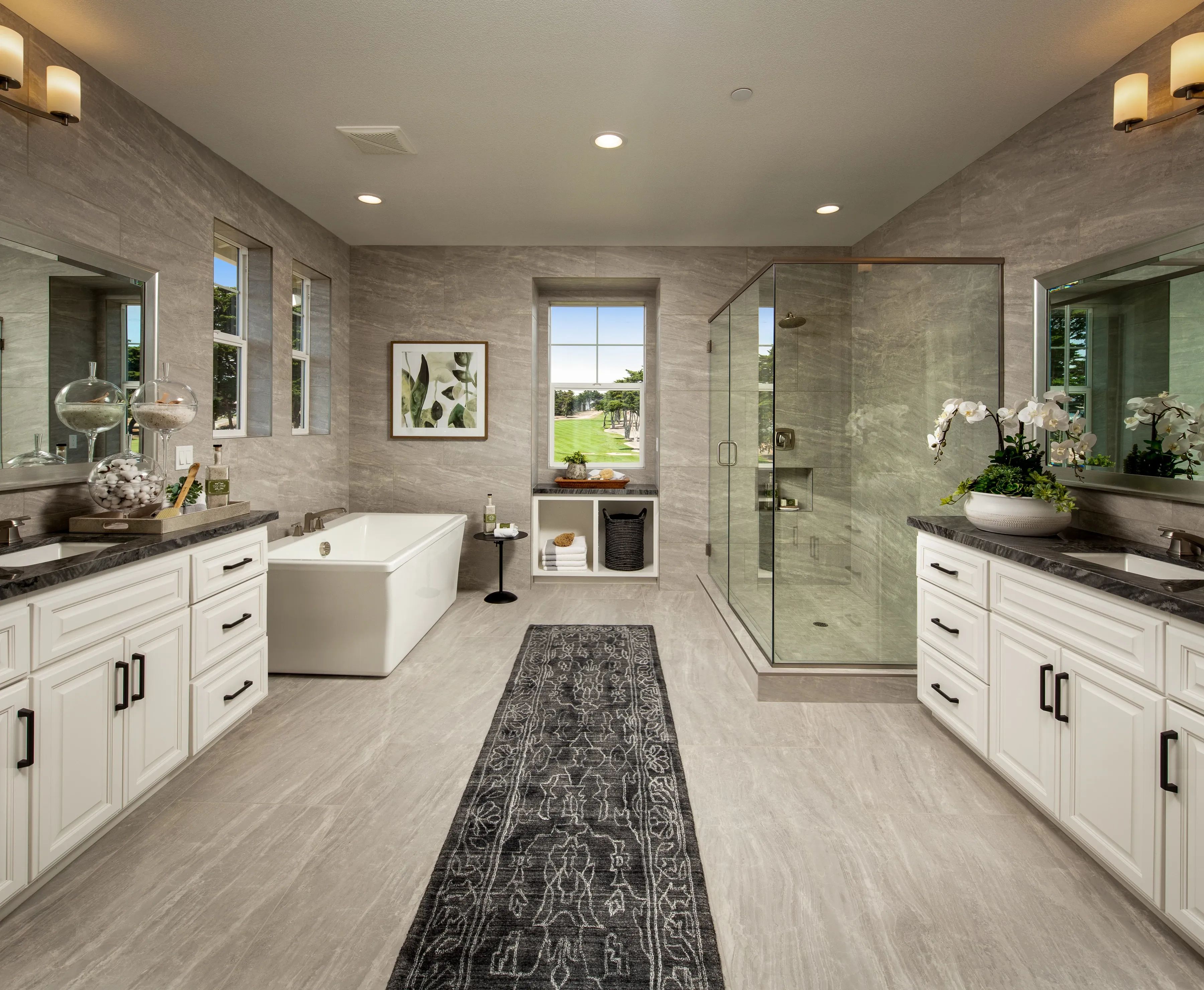 Plan 1 Model Home Primary Bathroom