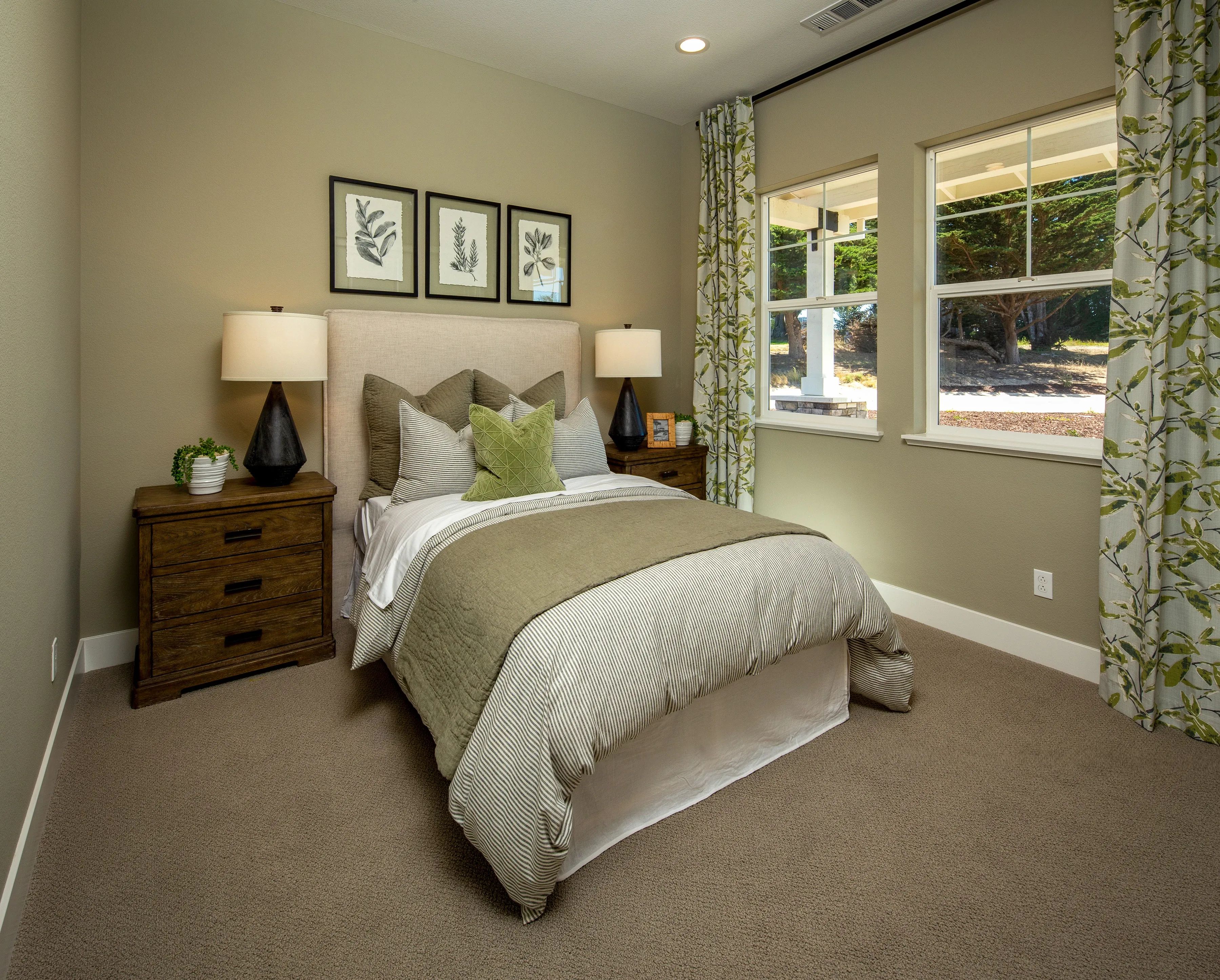 Plan 1 Model Home Bedroom