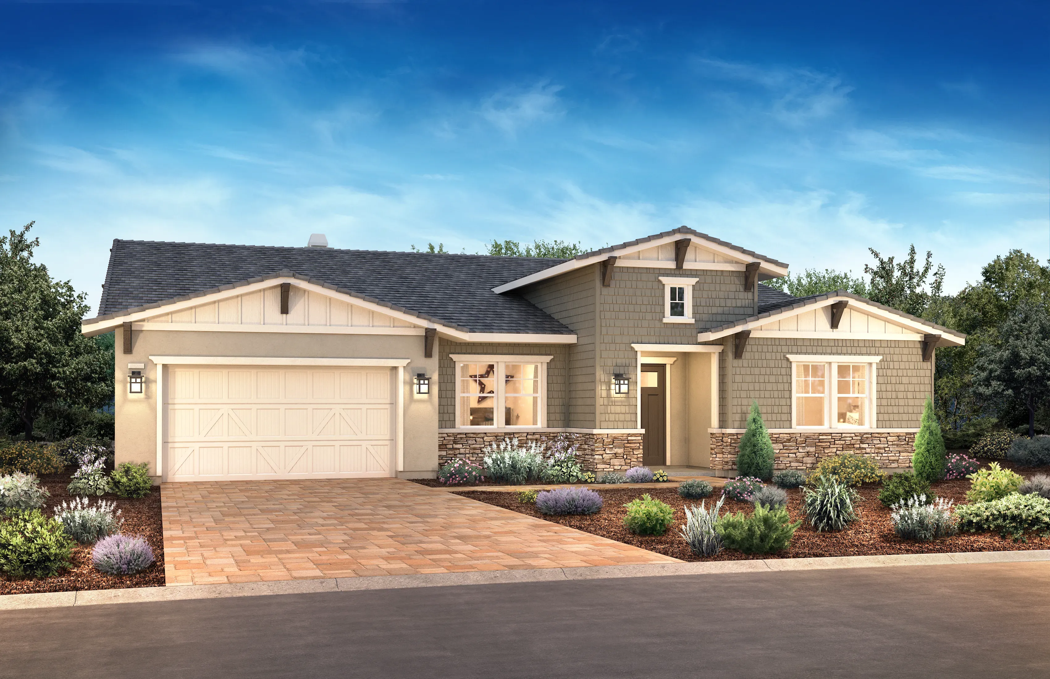 The Enclave Residence 7 Elevation C