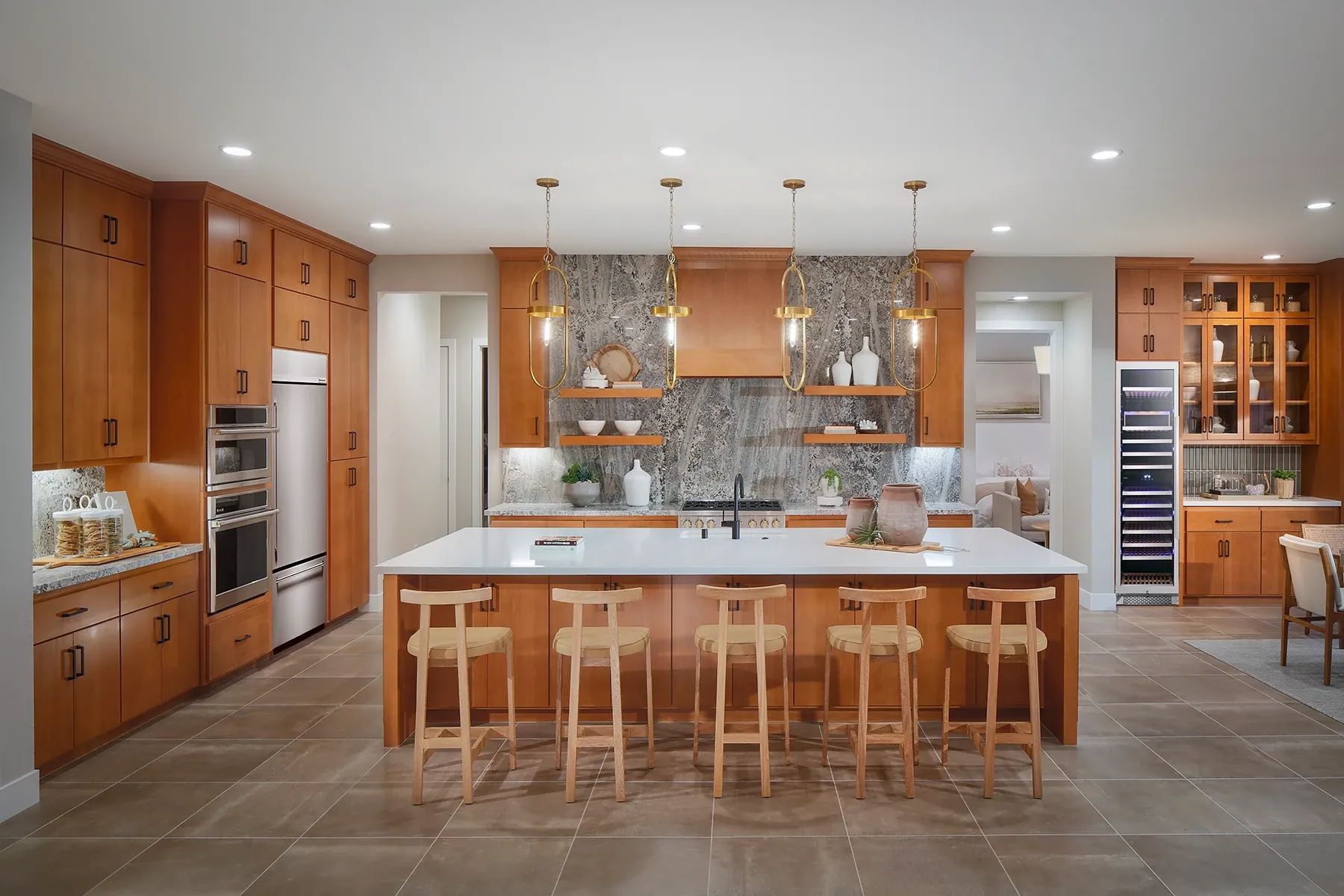 Plan 6 Model Kitchen