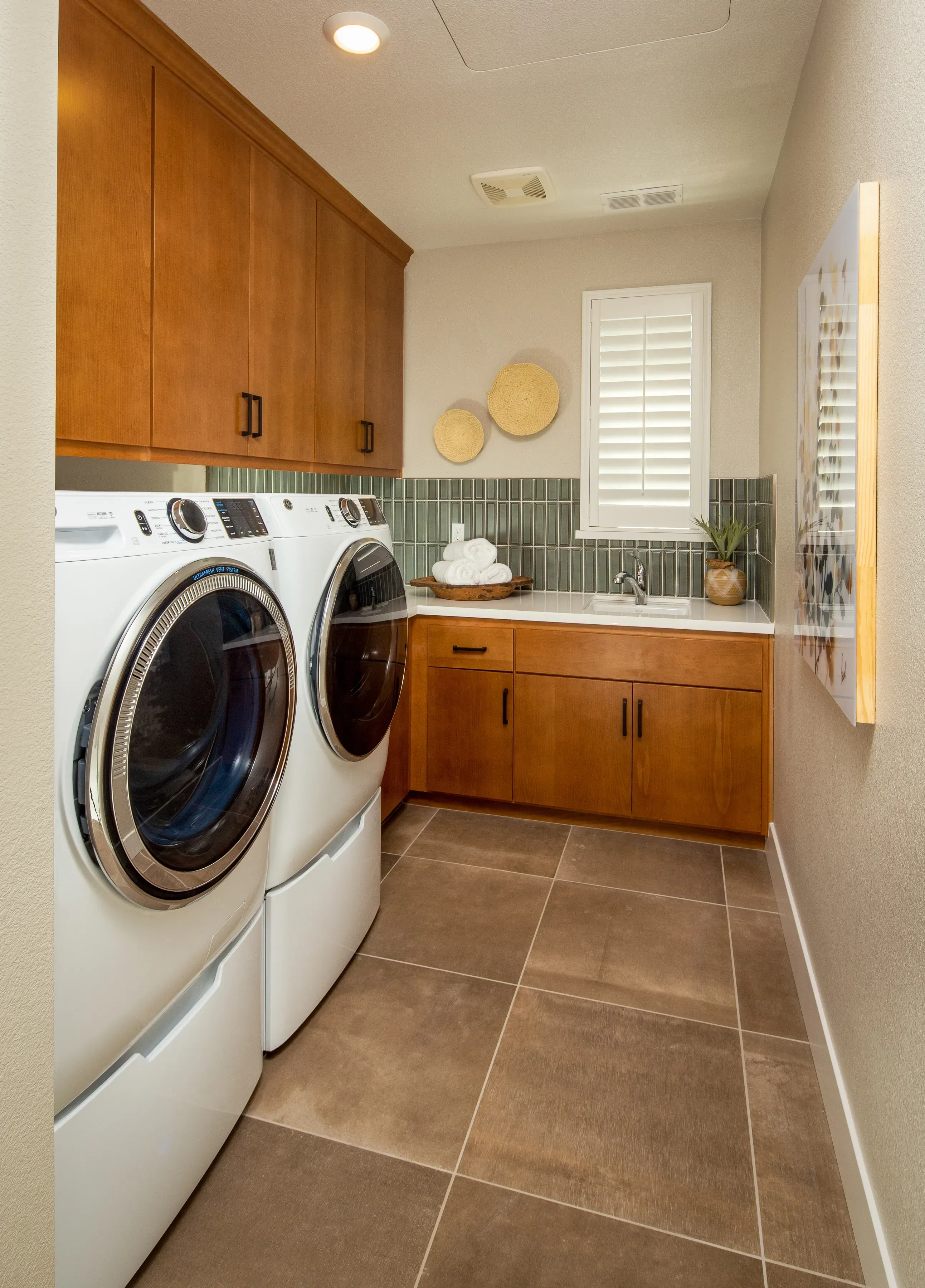 Plan 6 Model Home Laundry