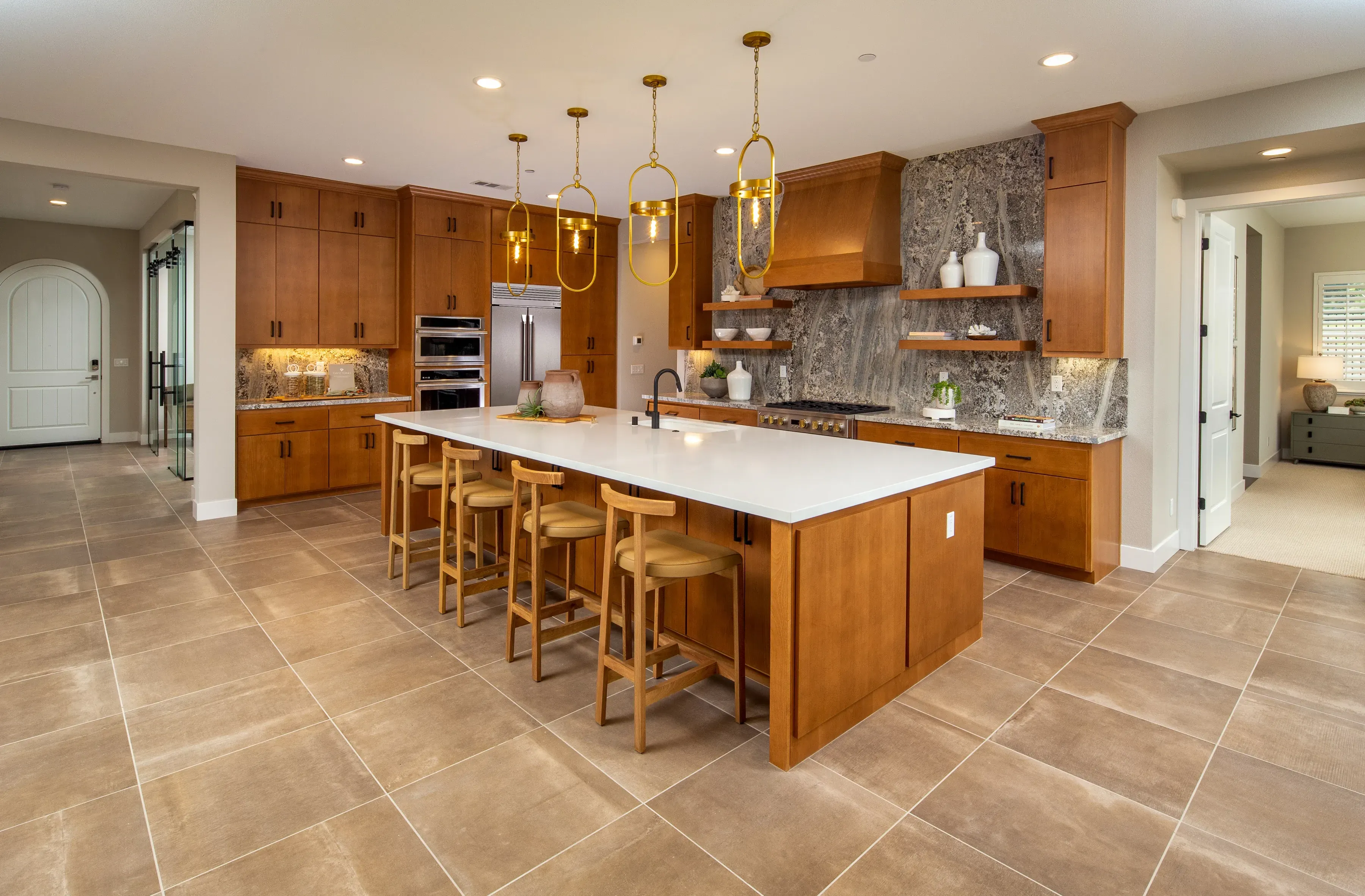 Plan 6 Model Home Kitchen