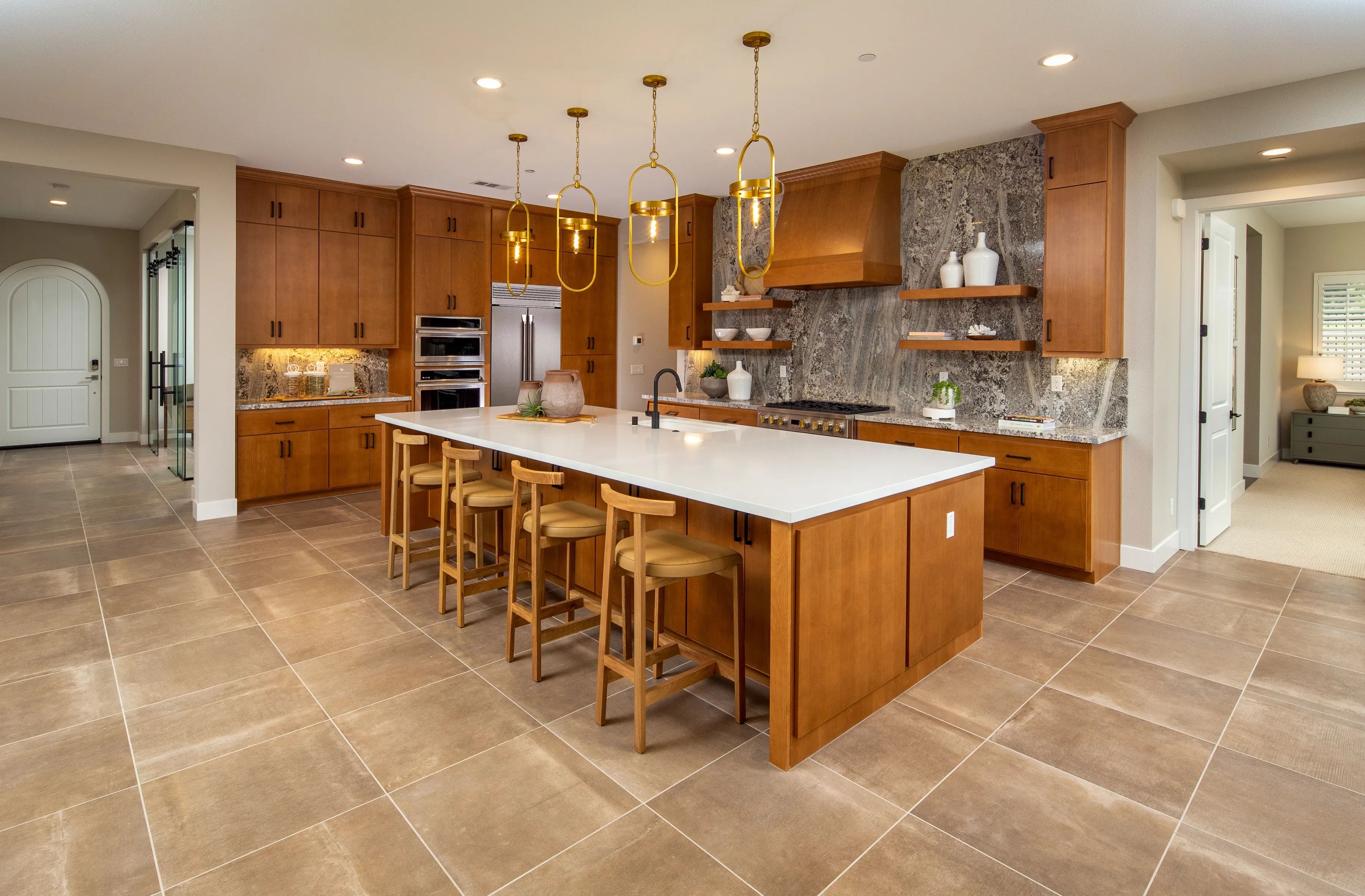 Plan 6 Model Home Kitchen