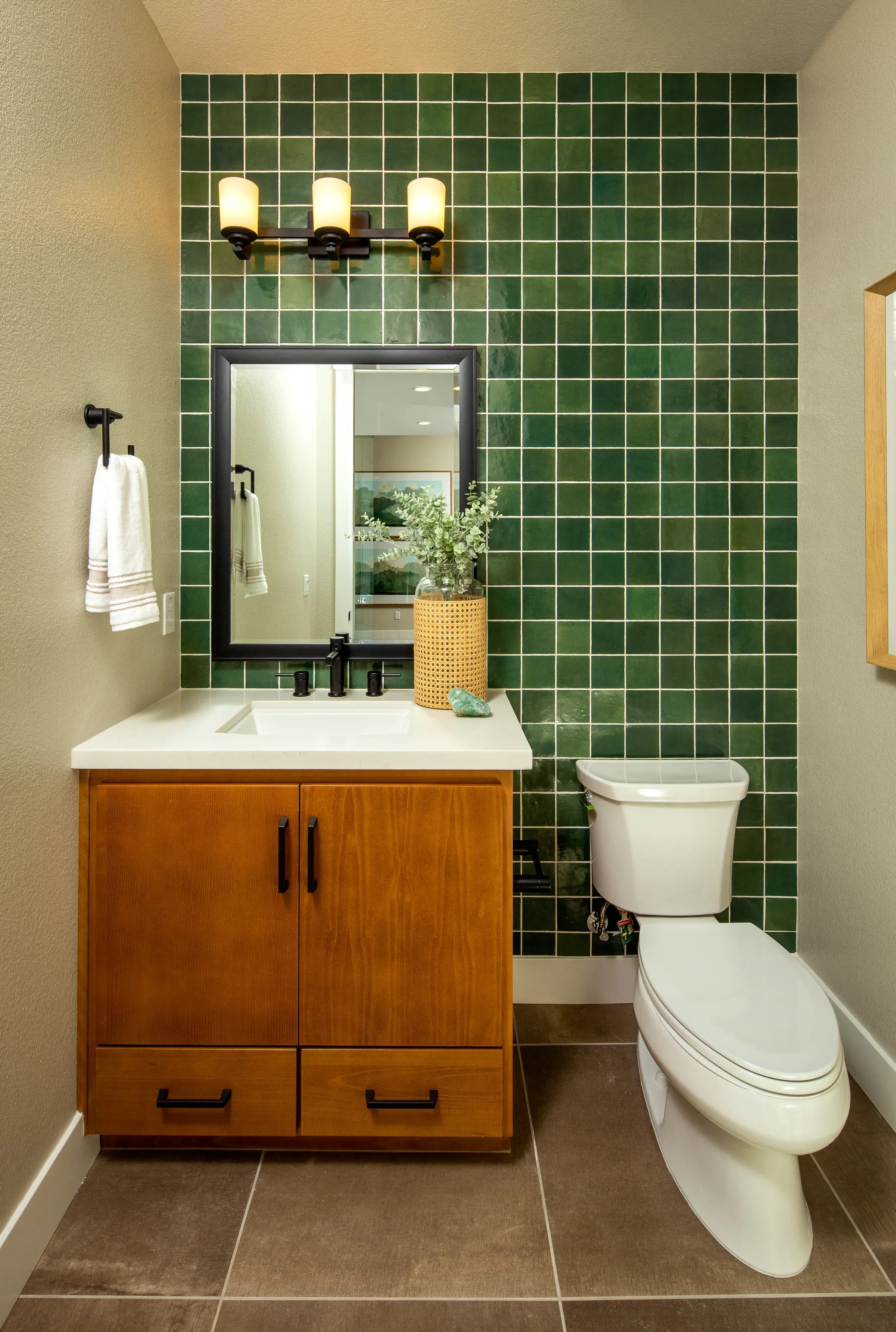 Plan 6 Model Home Powder Room