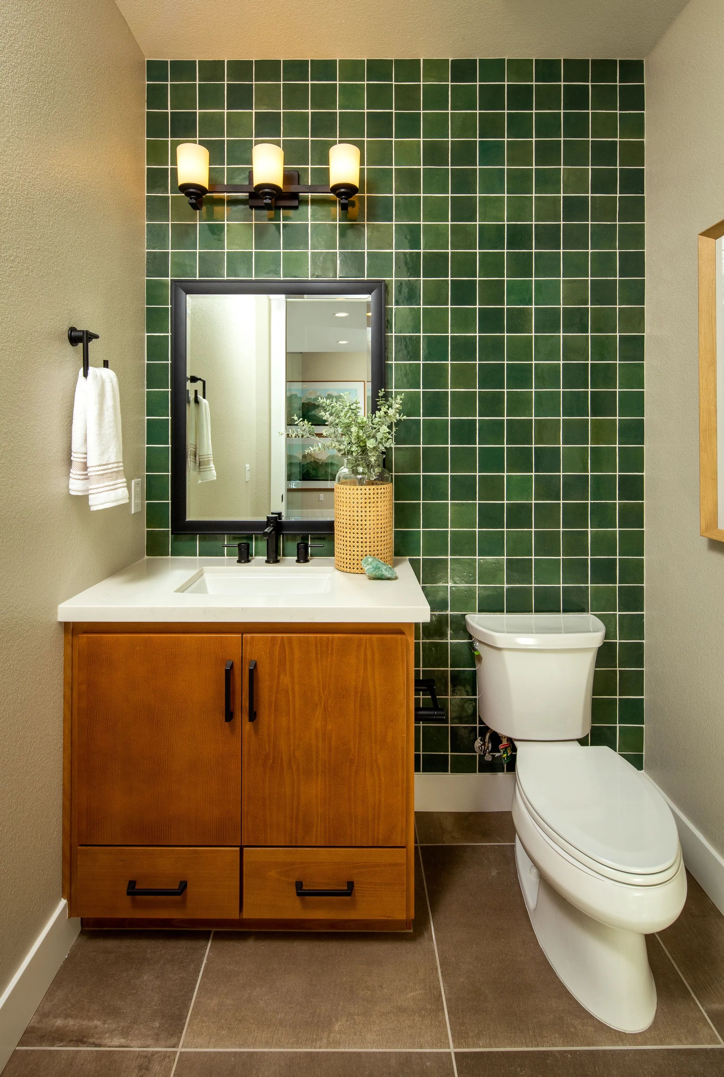 Plan 6 Model Home Powder Room