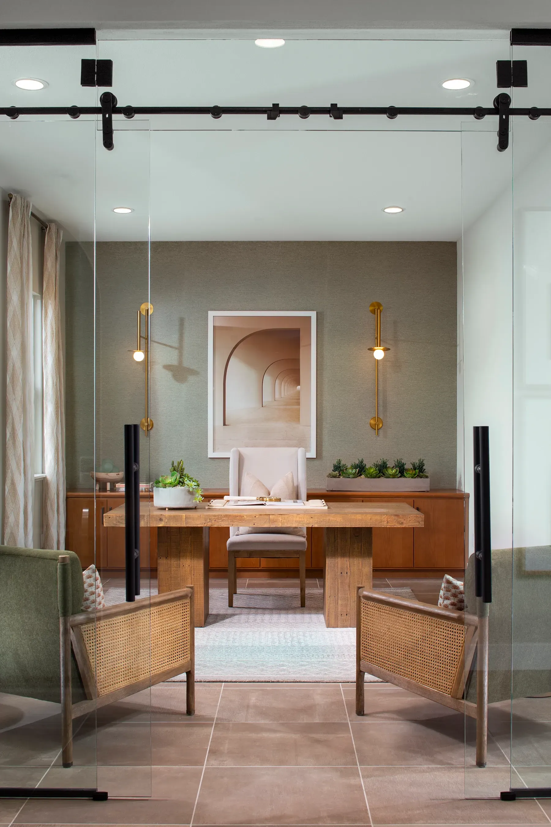 Plan 6 Model Home Office