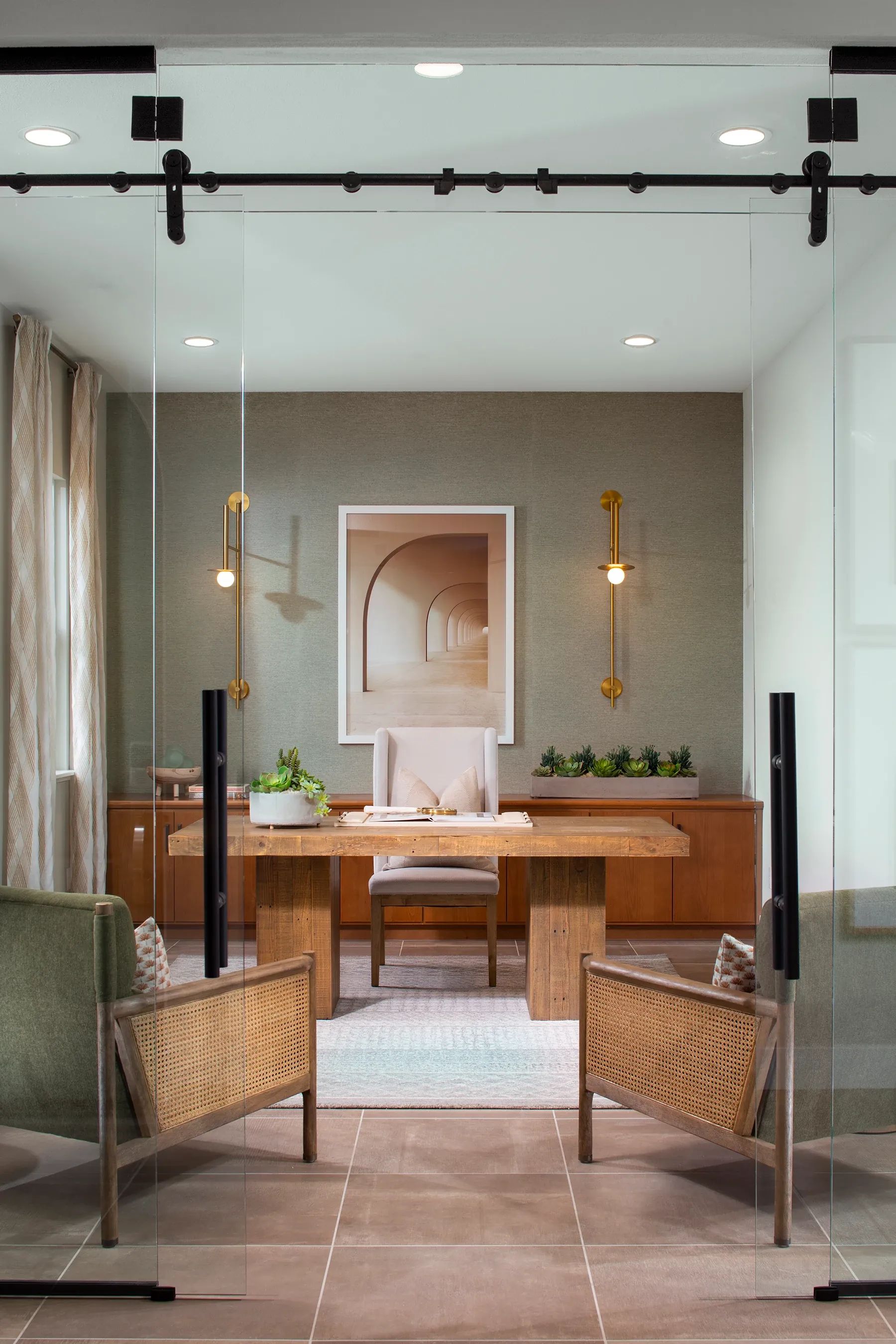 Plan 6 Model Home Office