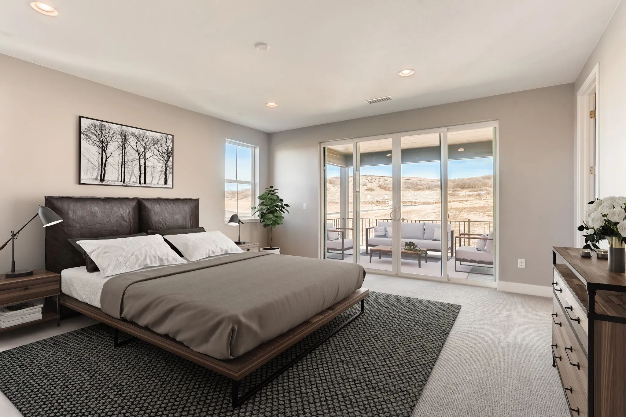 Stratton Primary Bedroom + Deck