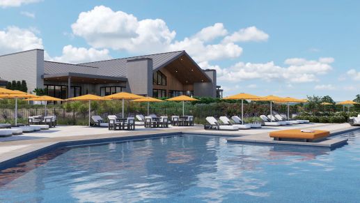 The Ridge Planned Pool with Cabannas