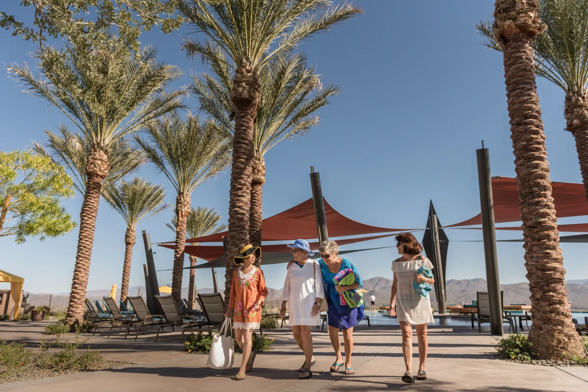 Trilogy Homeowners at the Resort Pool