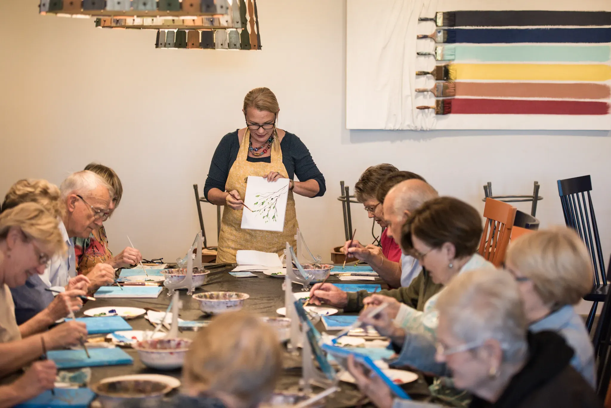 Art Class in the Art & Exploration Studio