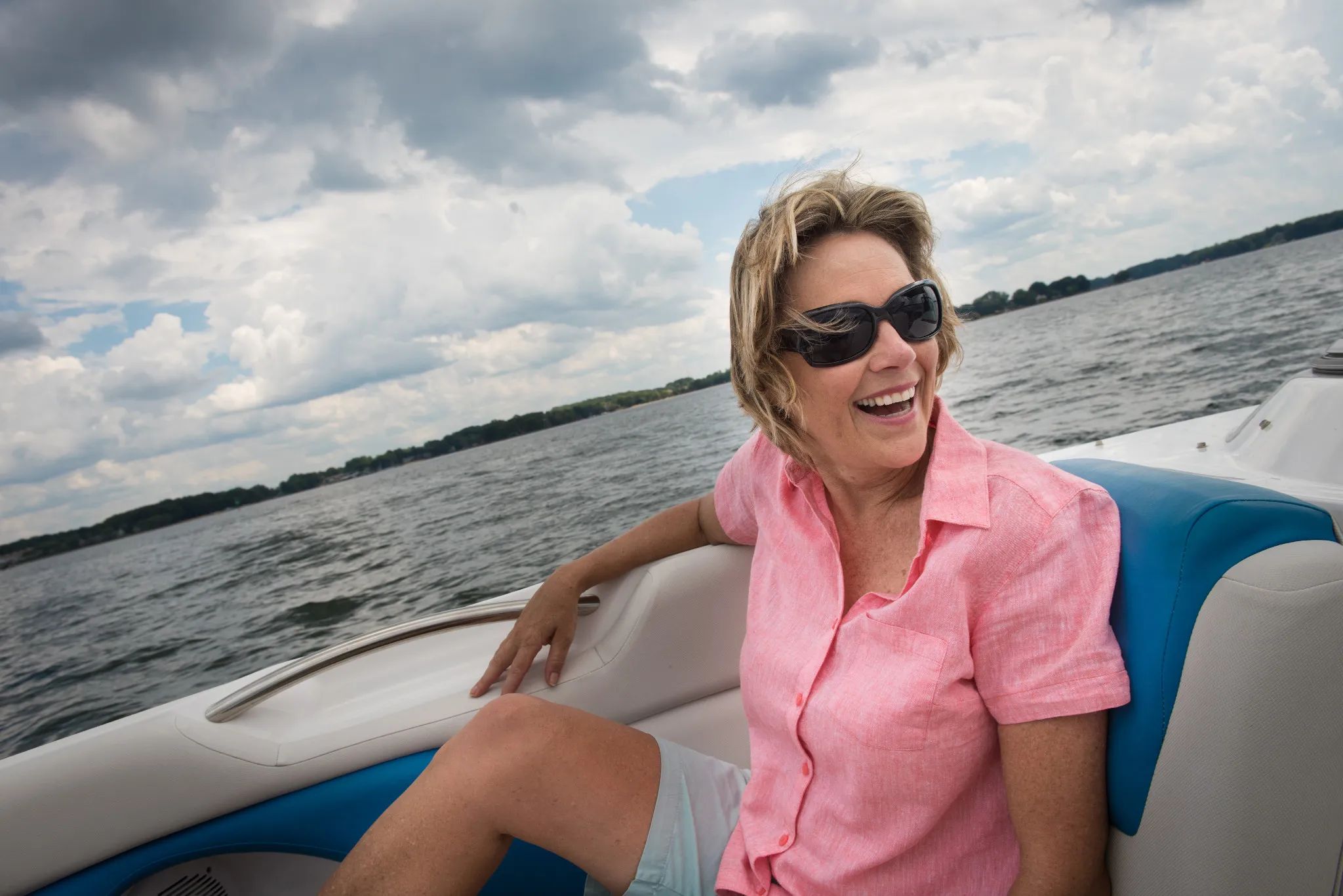 Boating on Lake Norman