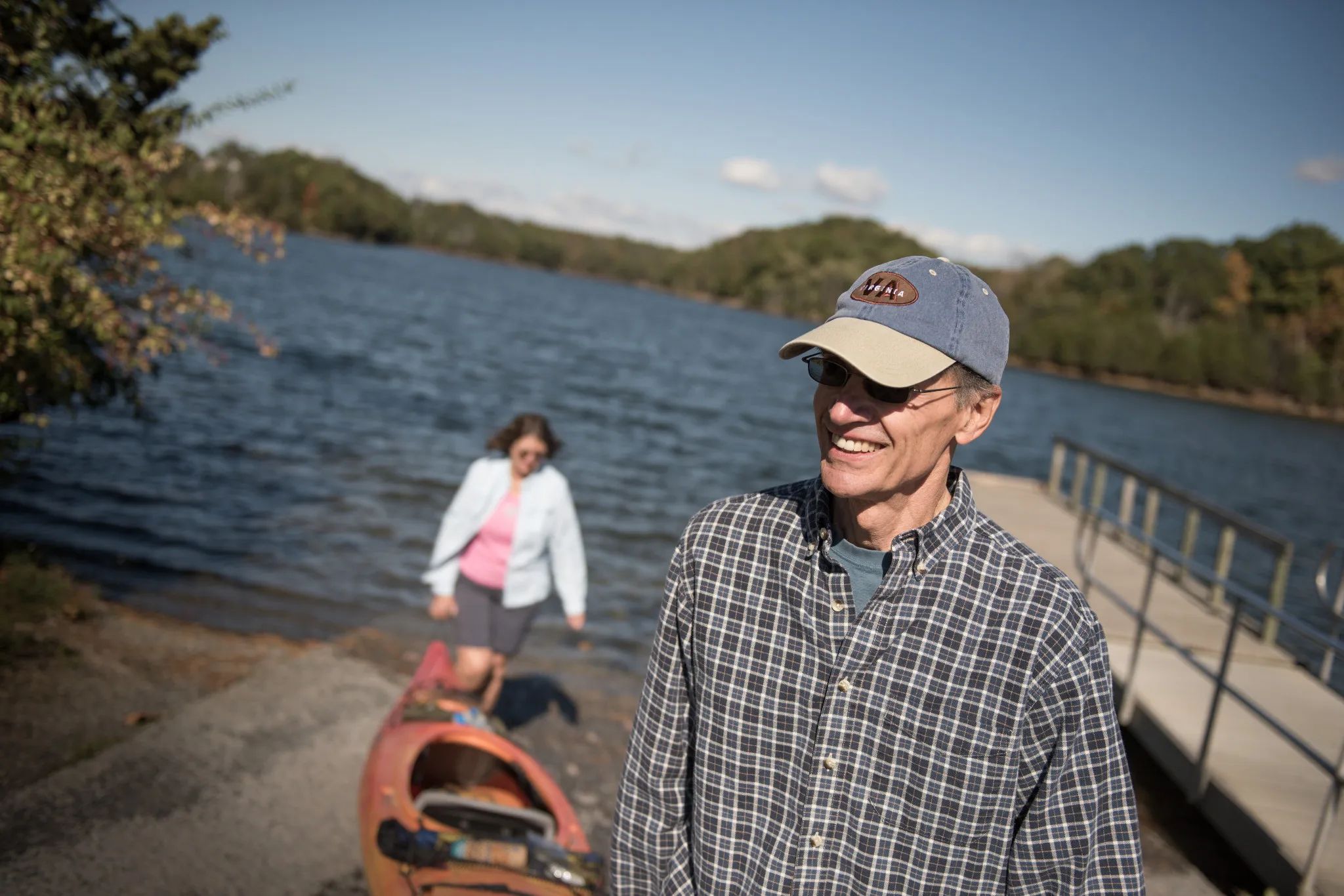 Kayaking at Lake Frederick