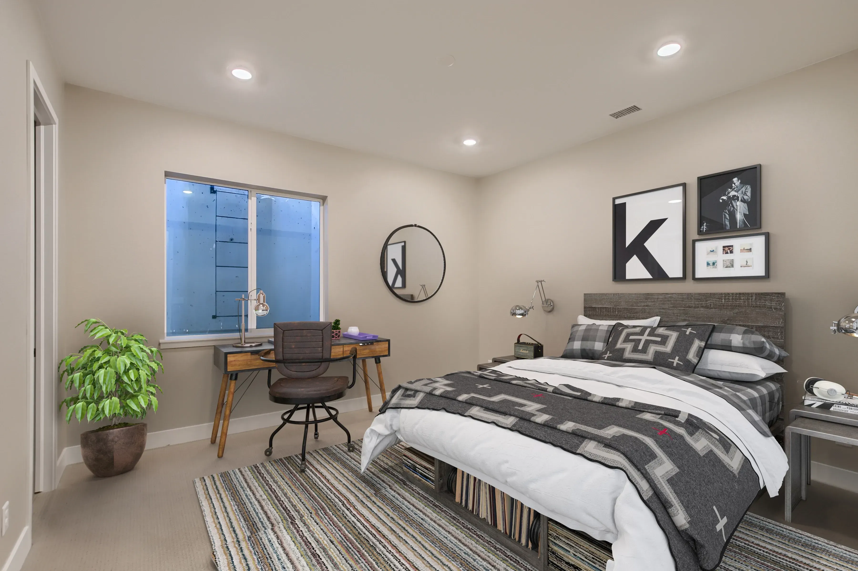 Optional Finished Basement Bedroom 6