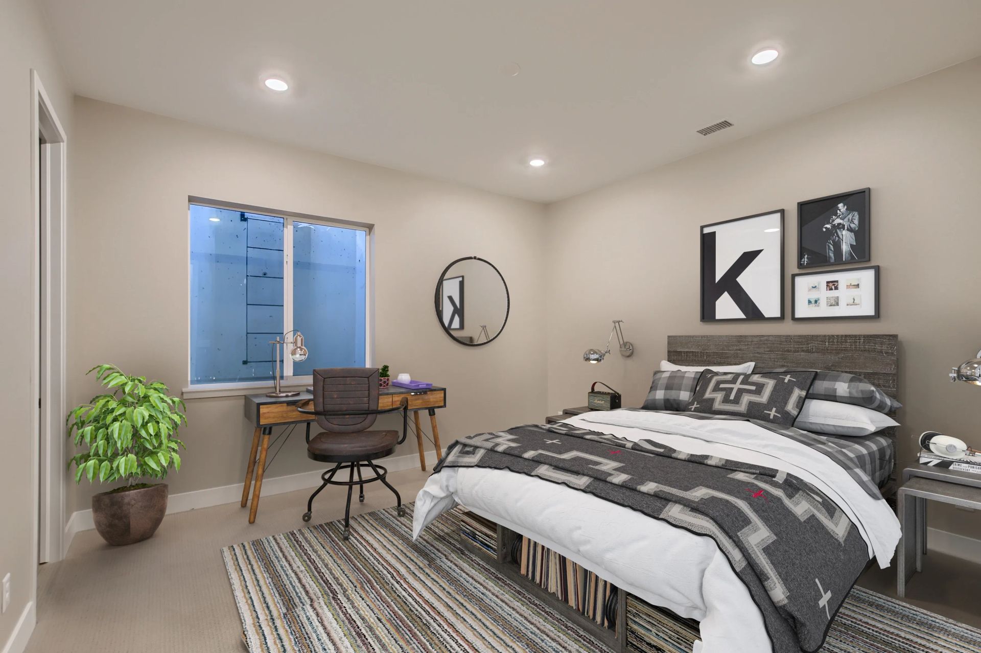 Optional Finished Basement Bedroom 6