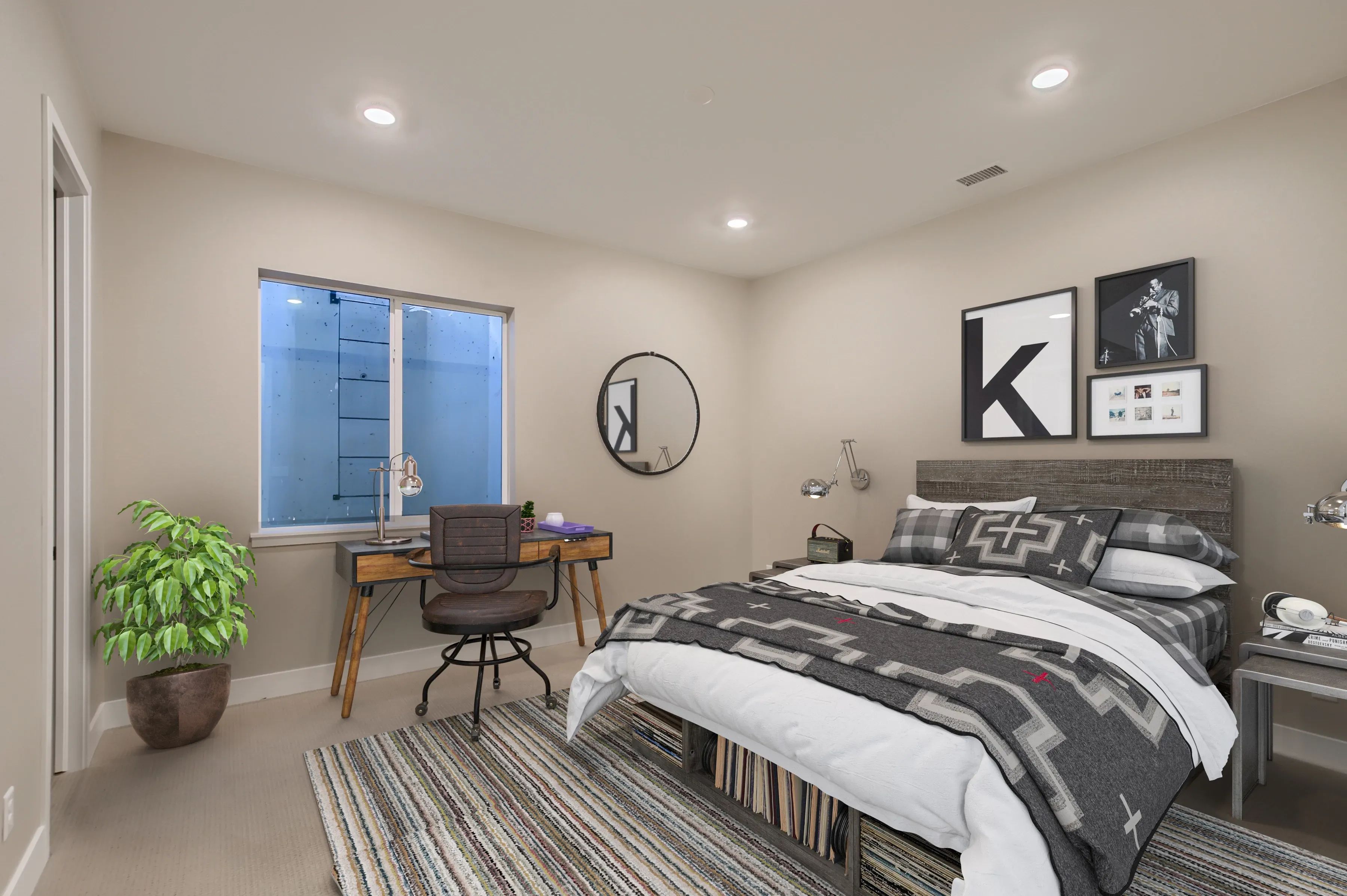 Optional Finished Basement Bedroom 6