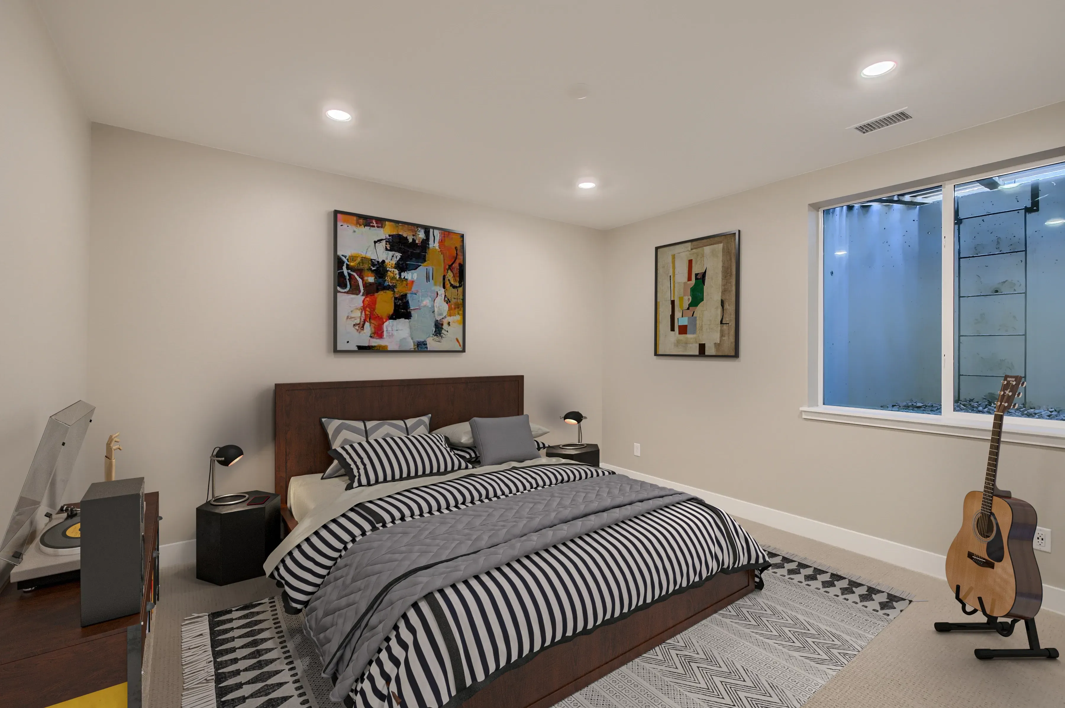 Optional Finished Basement Bedroom 7