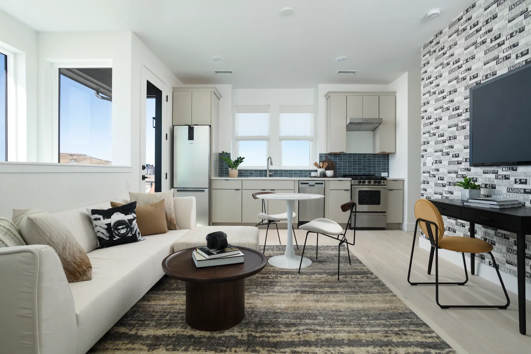 Maya Model ADU Living + Kitchenette