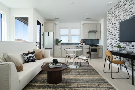 Maya Model ADU Living + Kitchenette