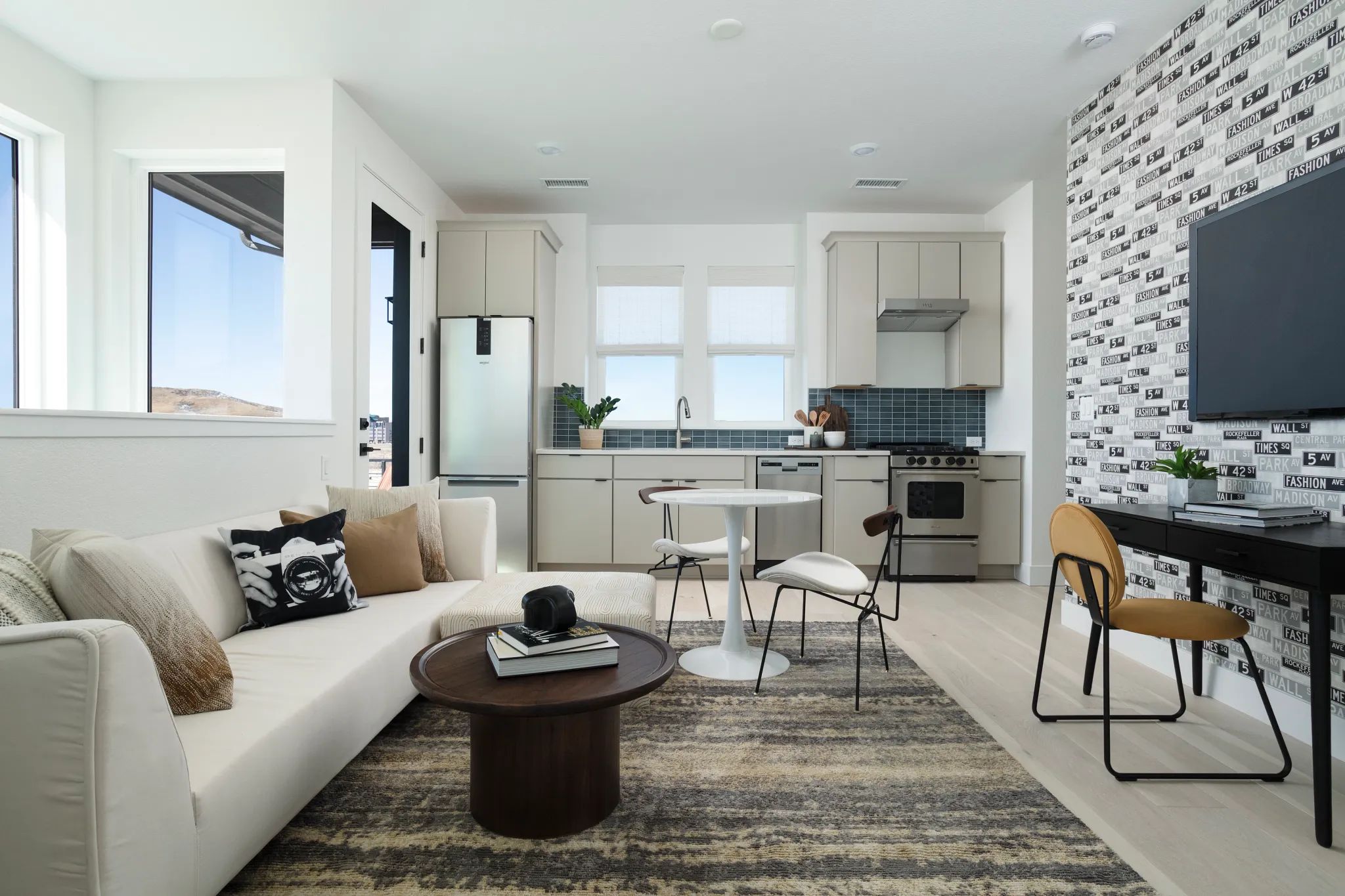 Maya Model ADU Living + Kitchenette