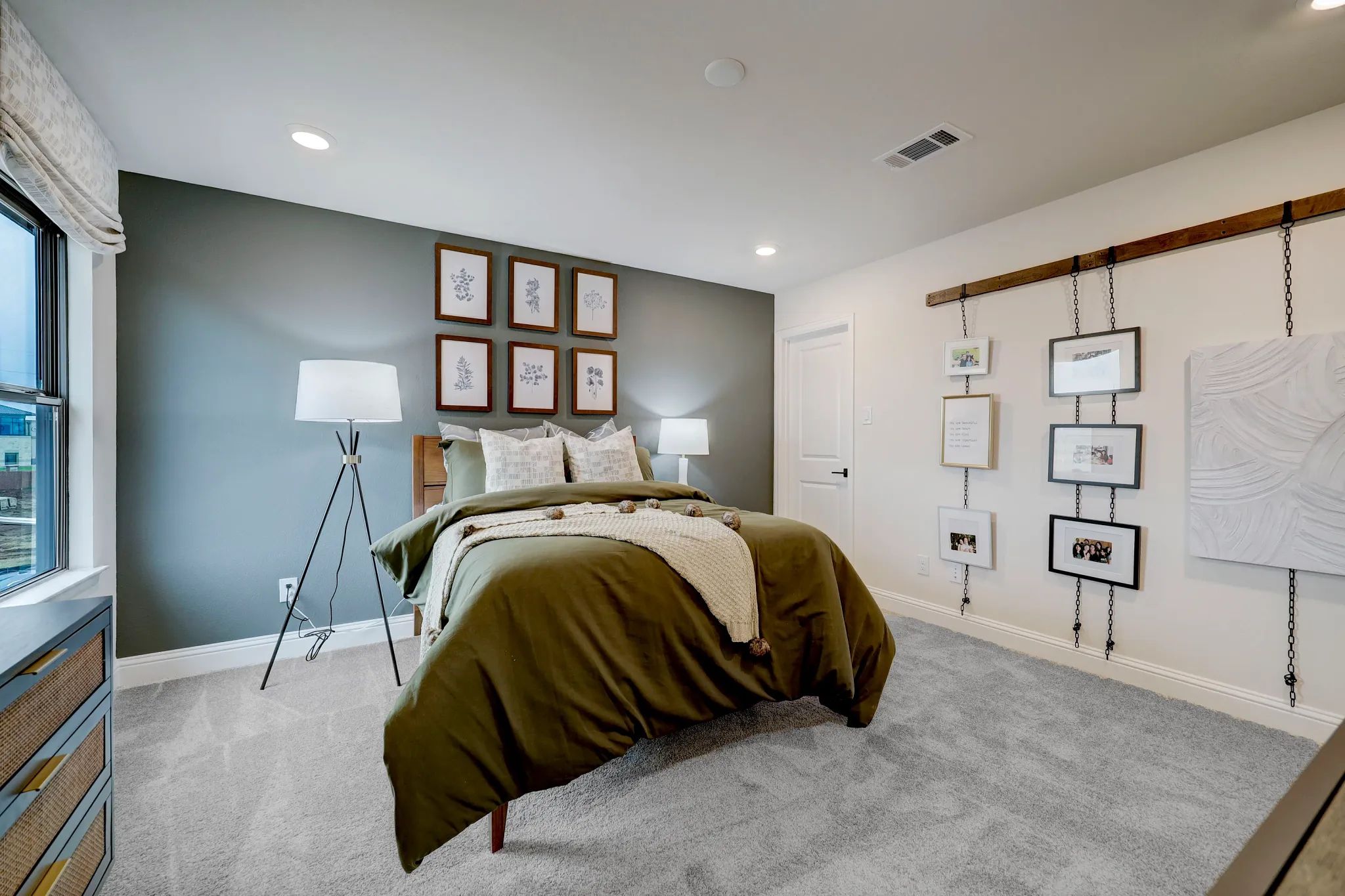 Model home upstairs bed