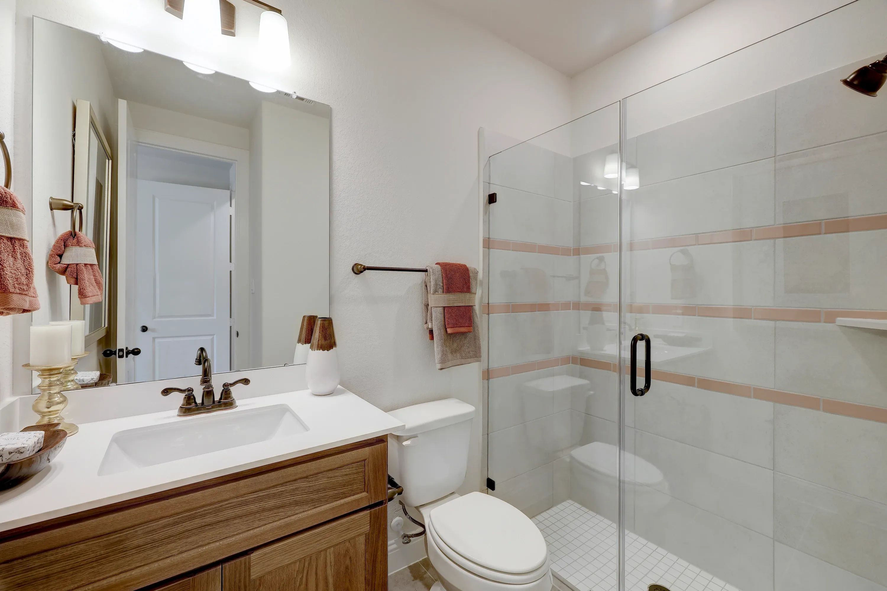 Model home bath
