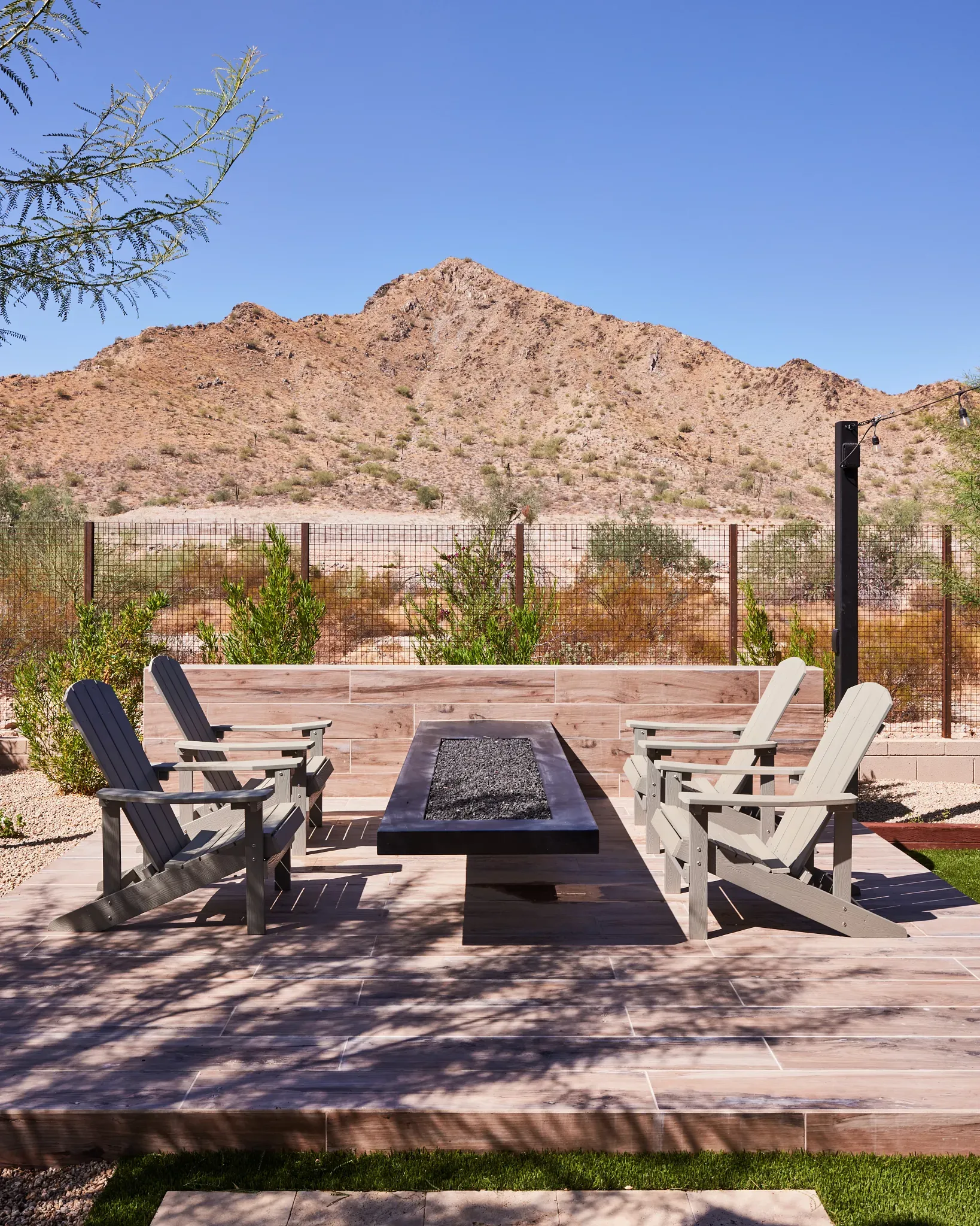 Plan 5014 Model Backyard