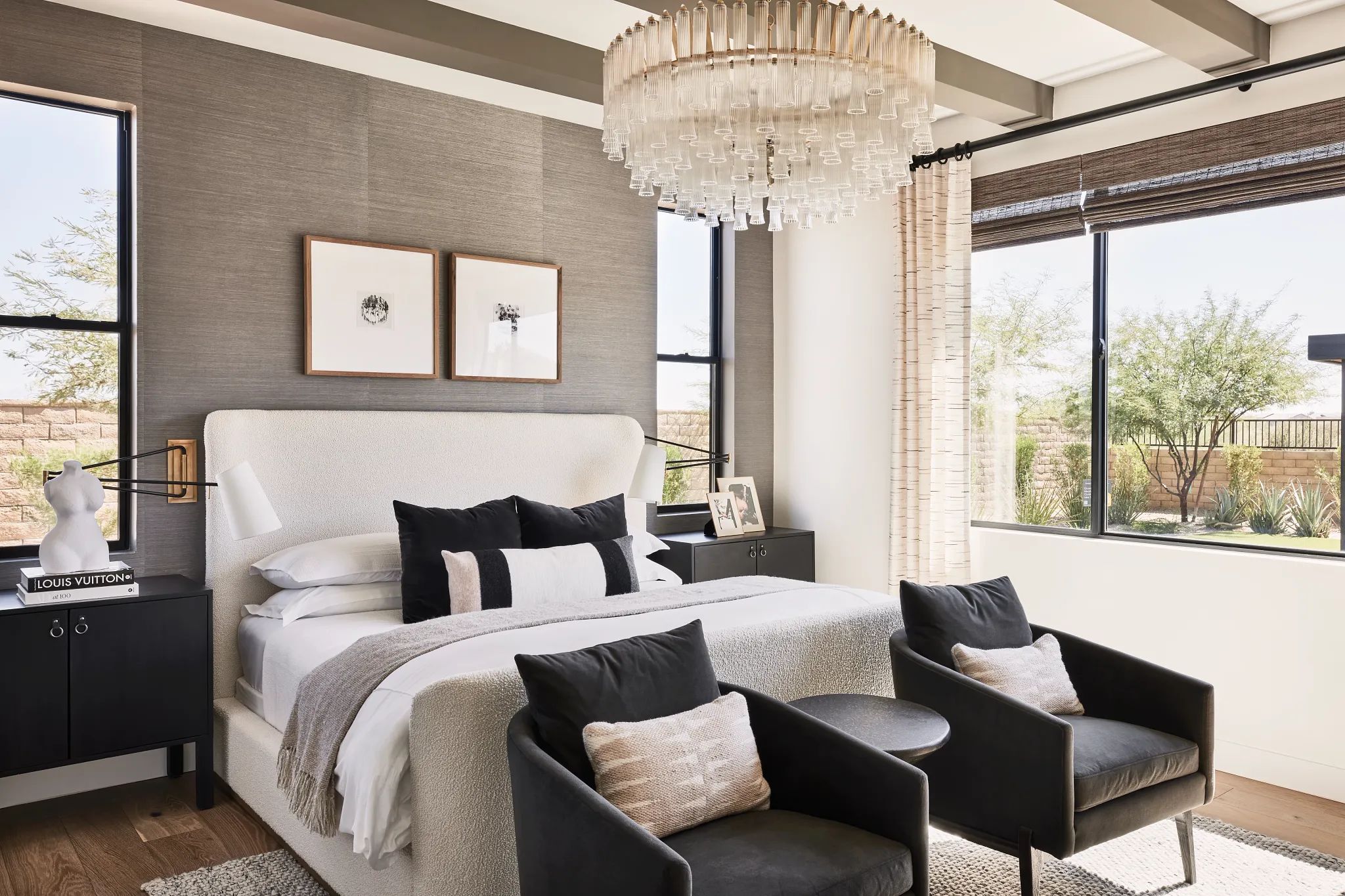 Plan 7024 Model Primary Bedroom