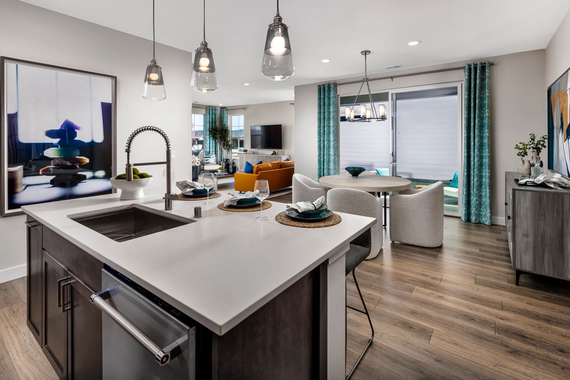 Kitchen and Dining Room of Quest Model