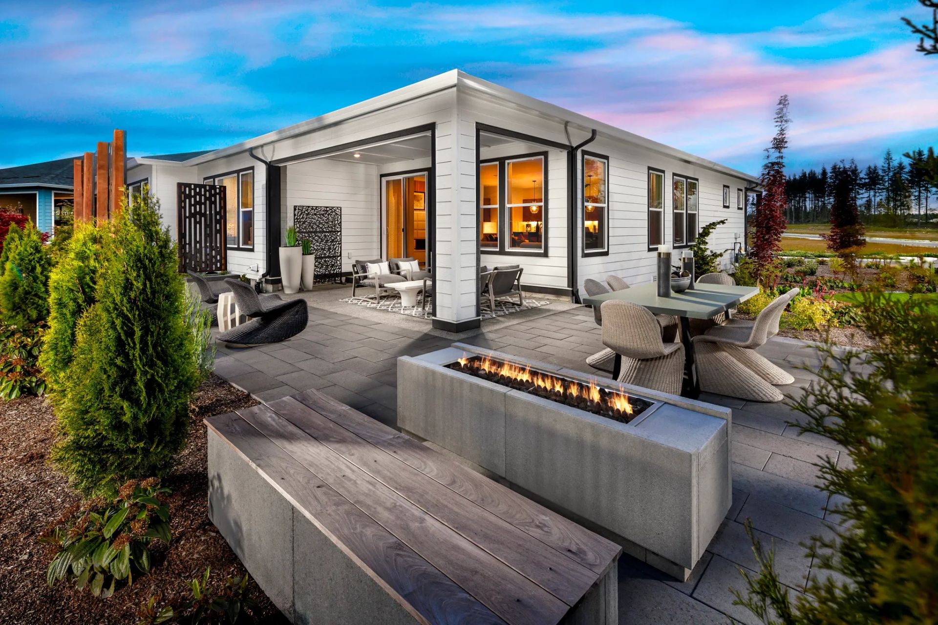 Evia Model Covered Patio