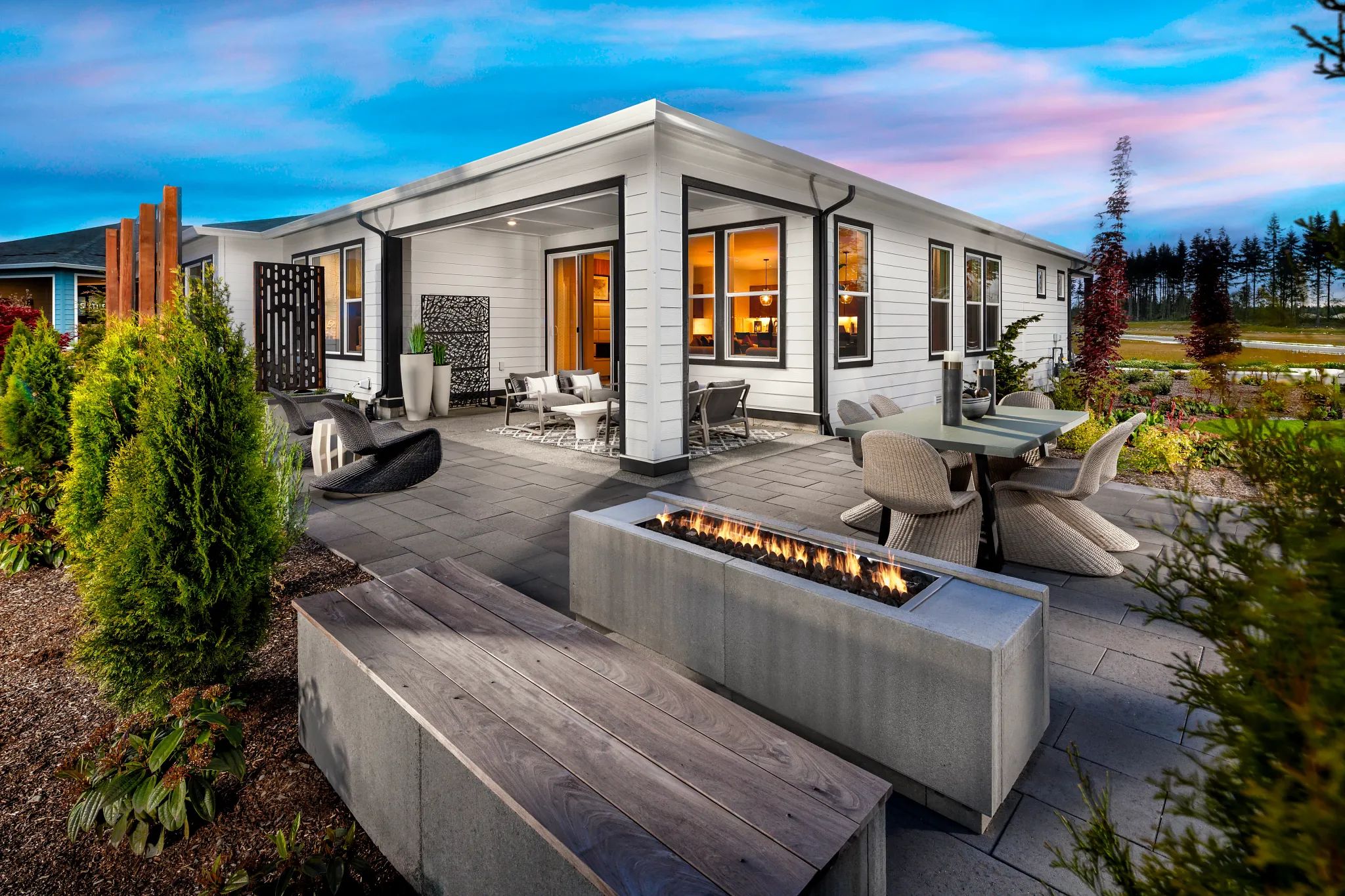 Evia Model Covered Patio