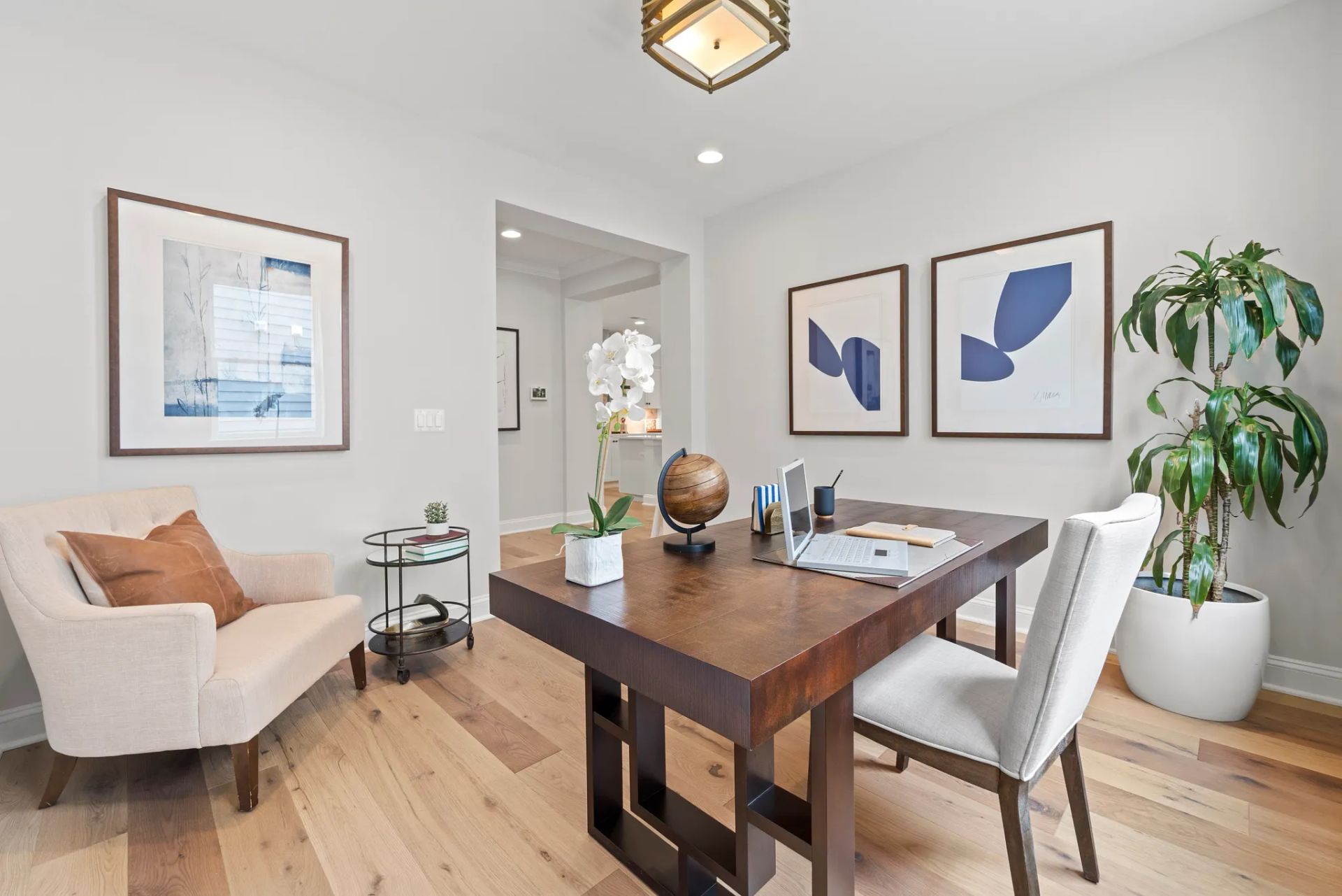 Model Home Den
