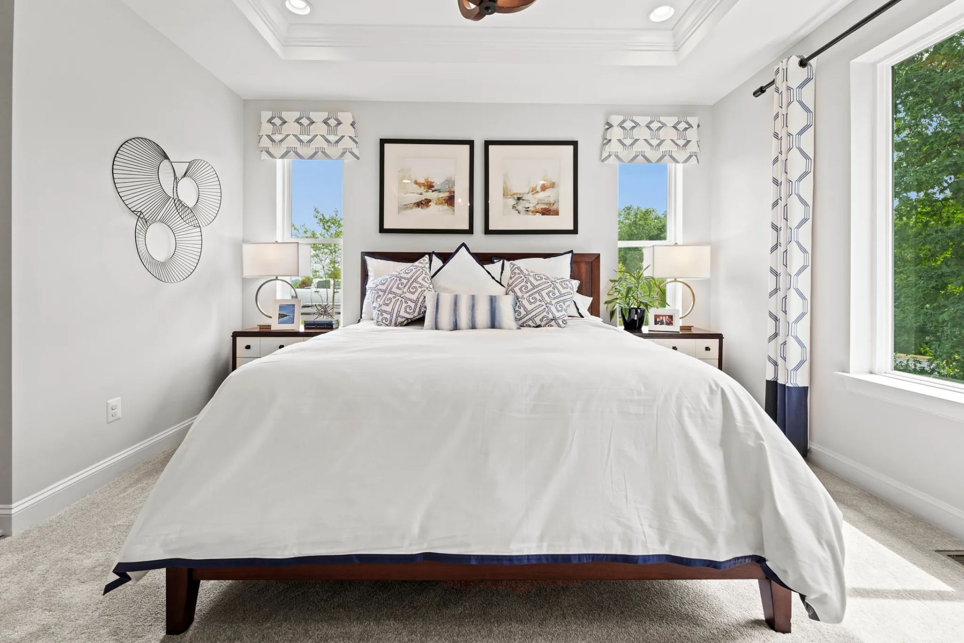 Model Home Primary Bed