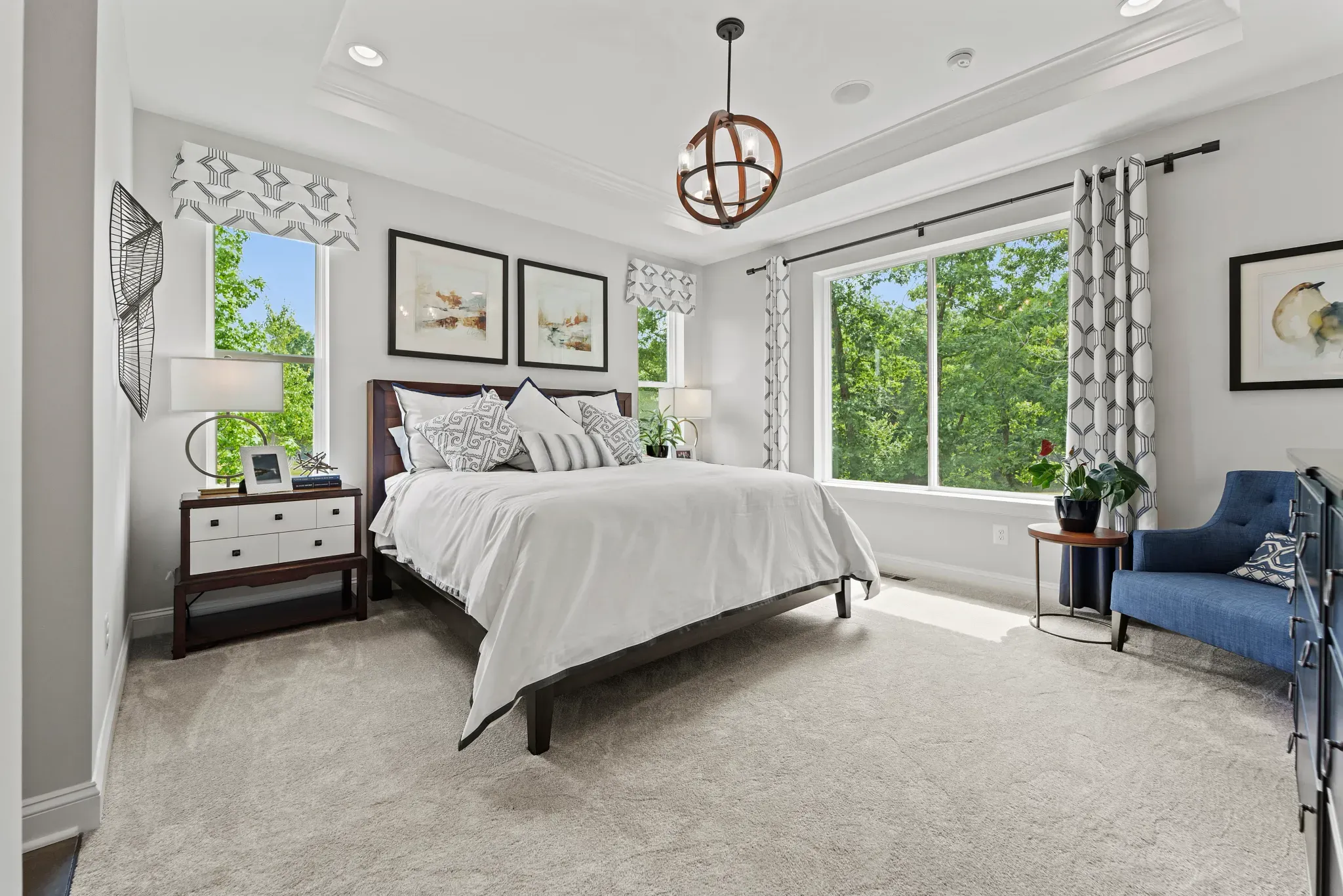 Model Home Primary Bed
