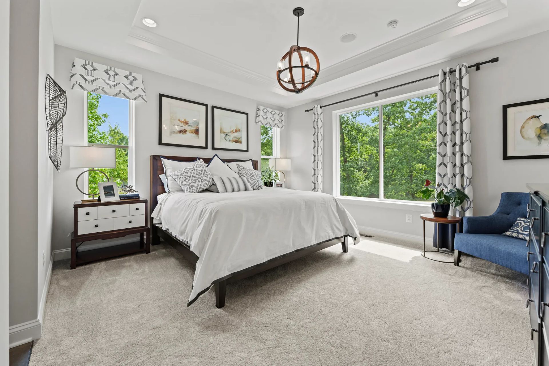 Model Home Primary Bed