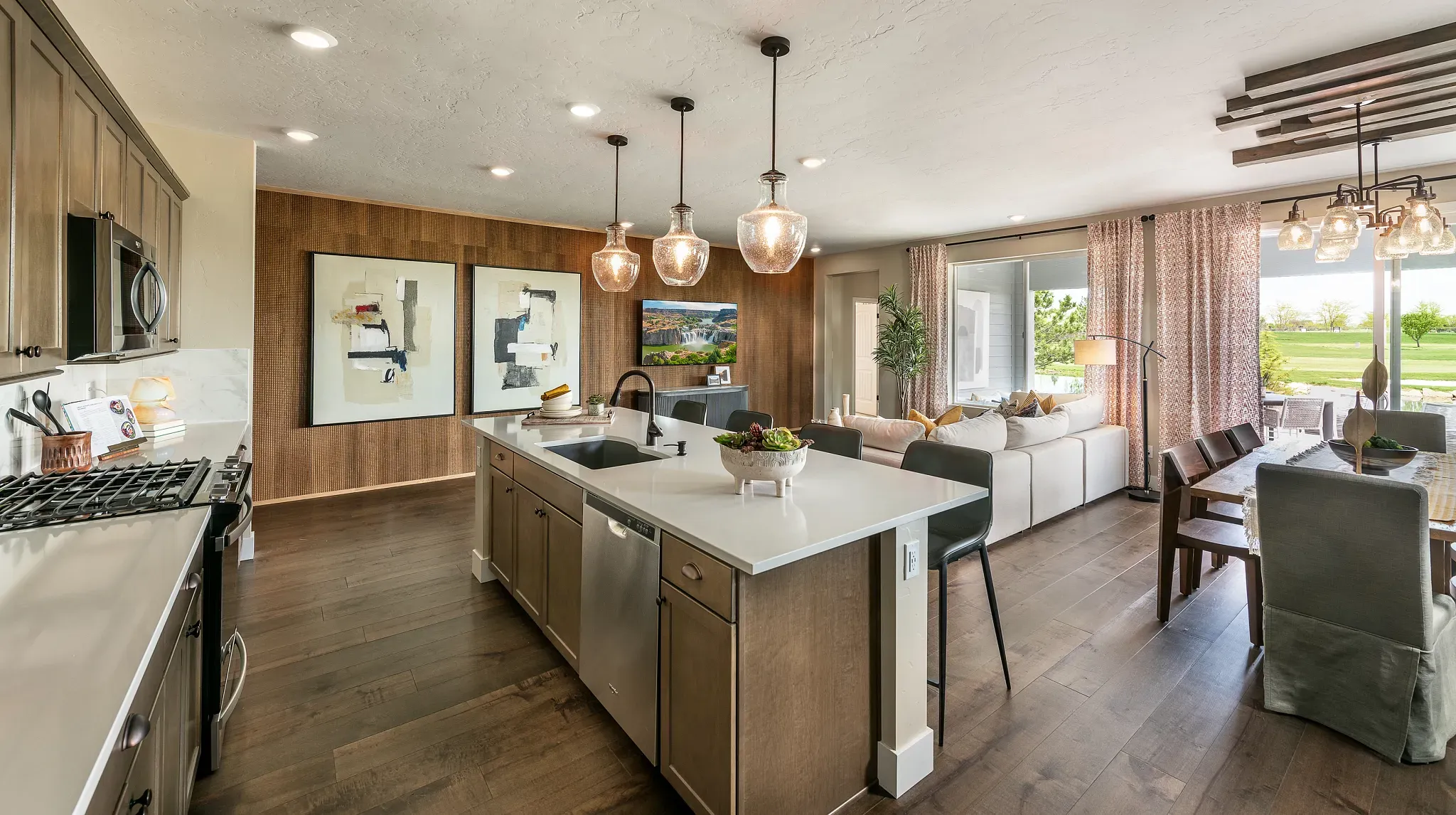 Model Home Great Room